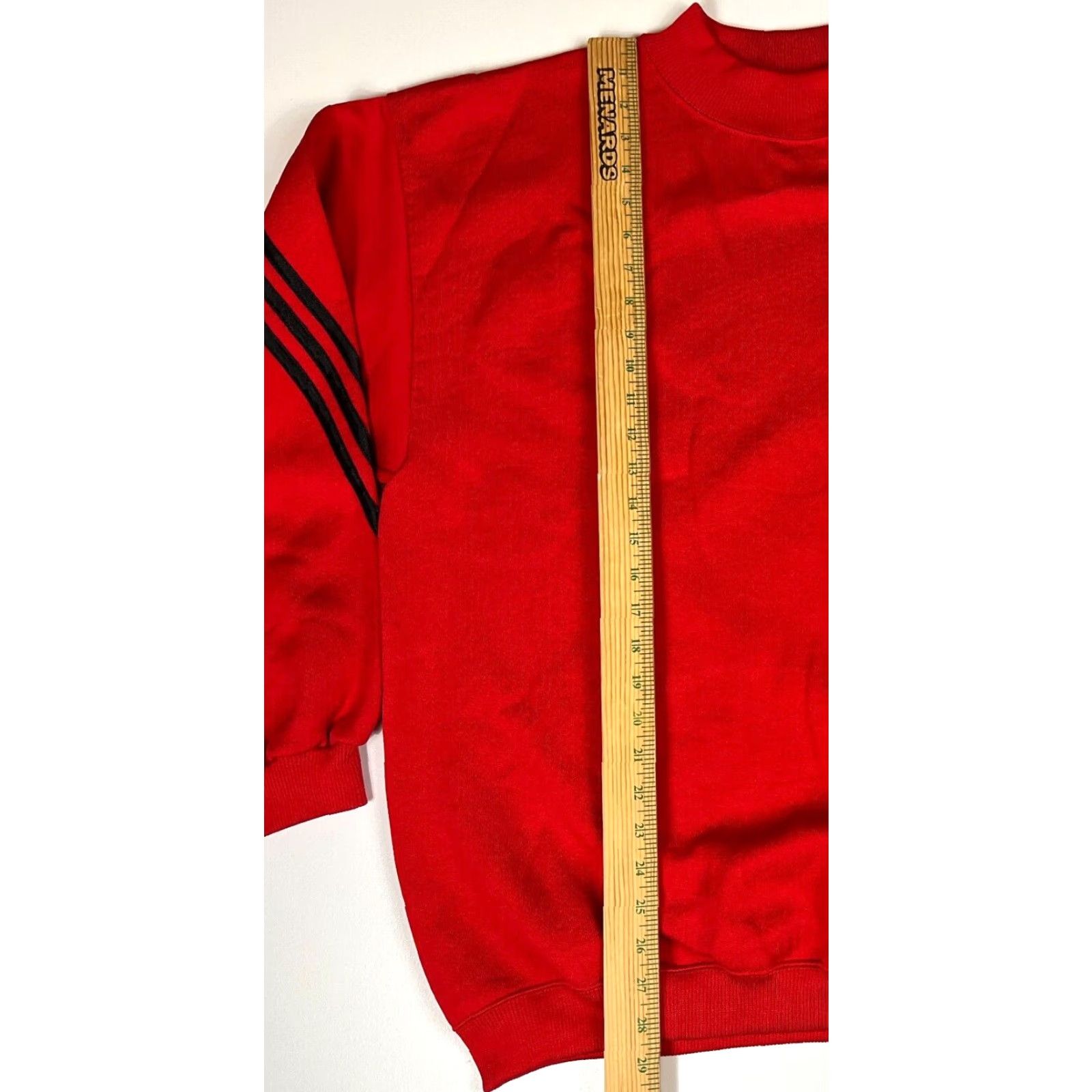 Adidas VINTAGE adidas Sweatshirt Men’s 90s Crewneck Red L Long Sleeve Pullover Logo Embroidered Sweatshirt Size US L / EU 52-54 / 3 - 7 Thumbnail