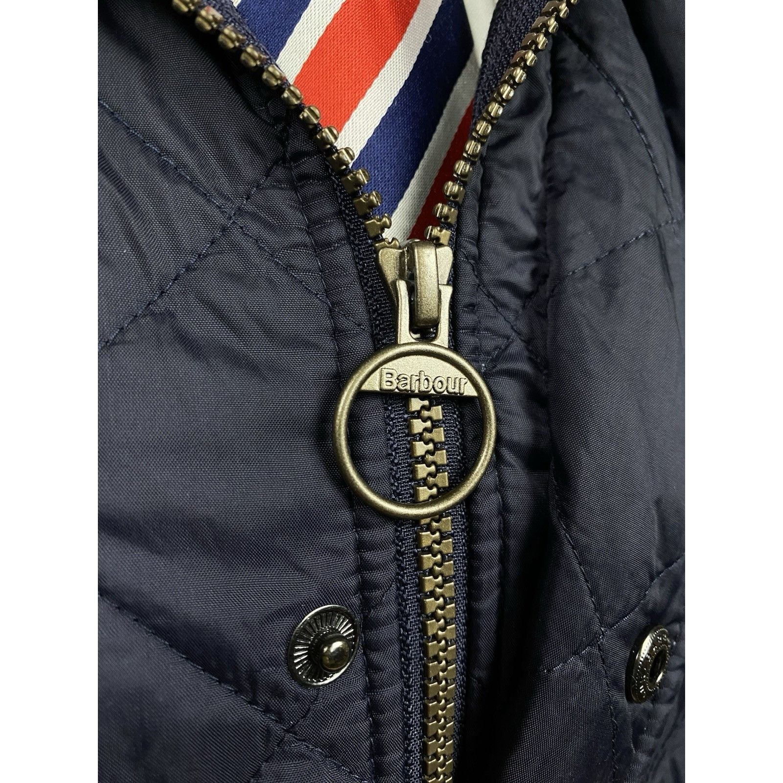 Barbour Barbour International Quilt Flyer Men's Blue Quilted Jacket Size US XXL / EU 58 / 5 - 10 Thumbnail