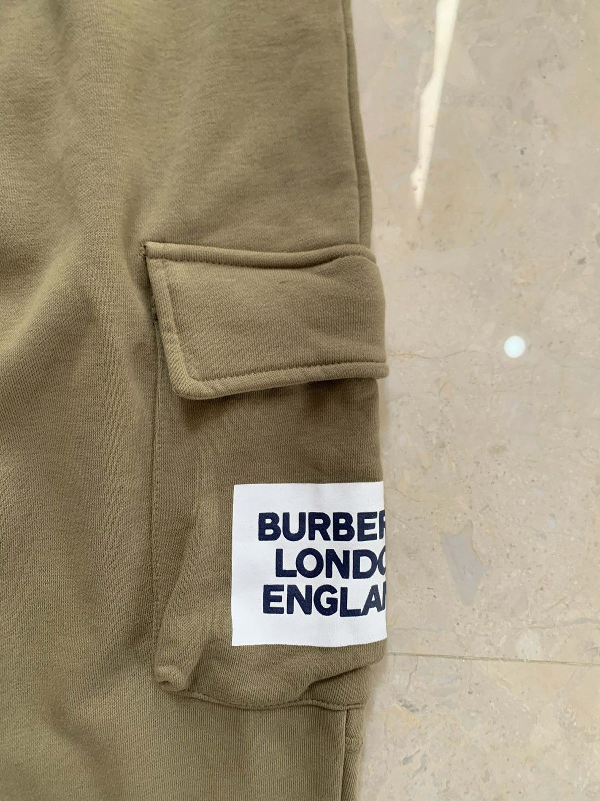 Burberry Burberry - Tapered Logo-Print Jersey Sweatpants Size US 32 / EU 48 - 8 Thumbnail