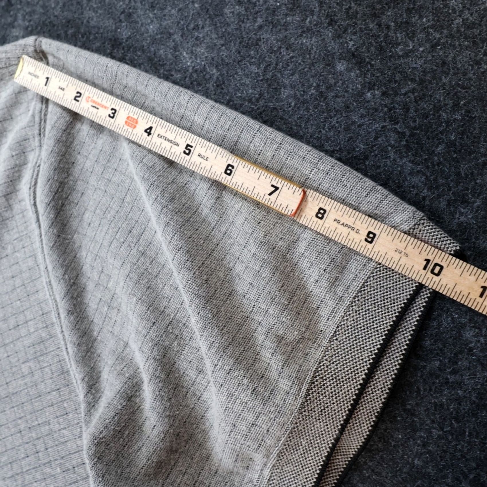 Vintage Marc Edwards Polo Shirt Mens XL Gray Swift-Dry Textured Pocket Short S Size US XL / EU 56 / 4 - 4 Thumbnail