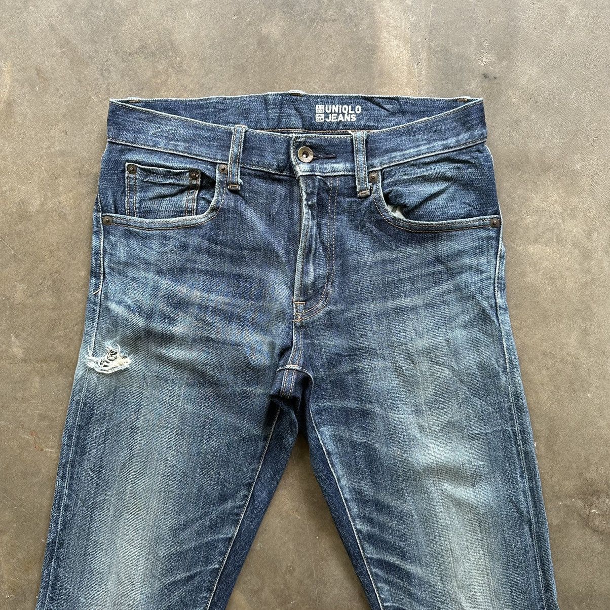 Japanese Brand W30 🔥 Vtg Japanese Distressed Denim Jean Pant Size US 30 / EU 46 - 3 Thumbnail