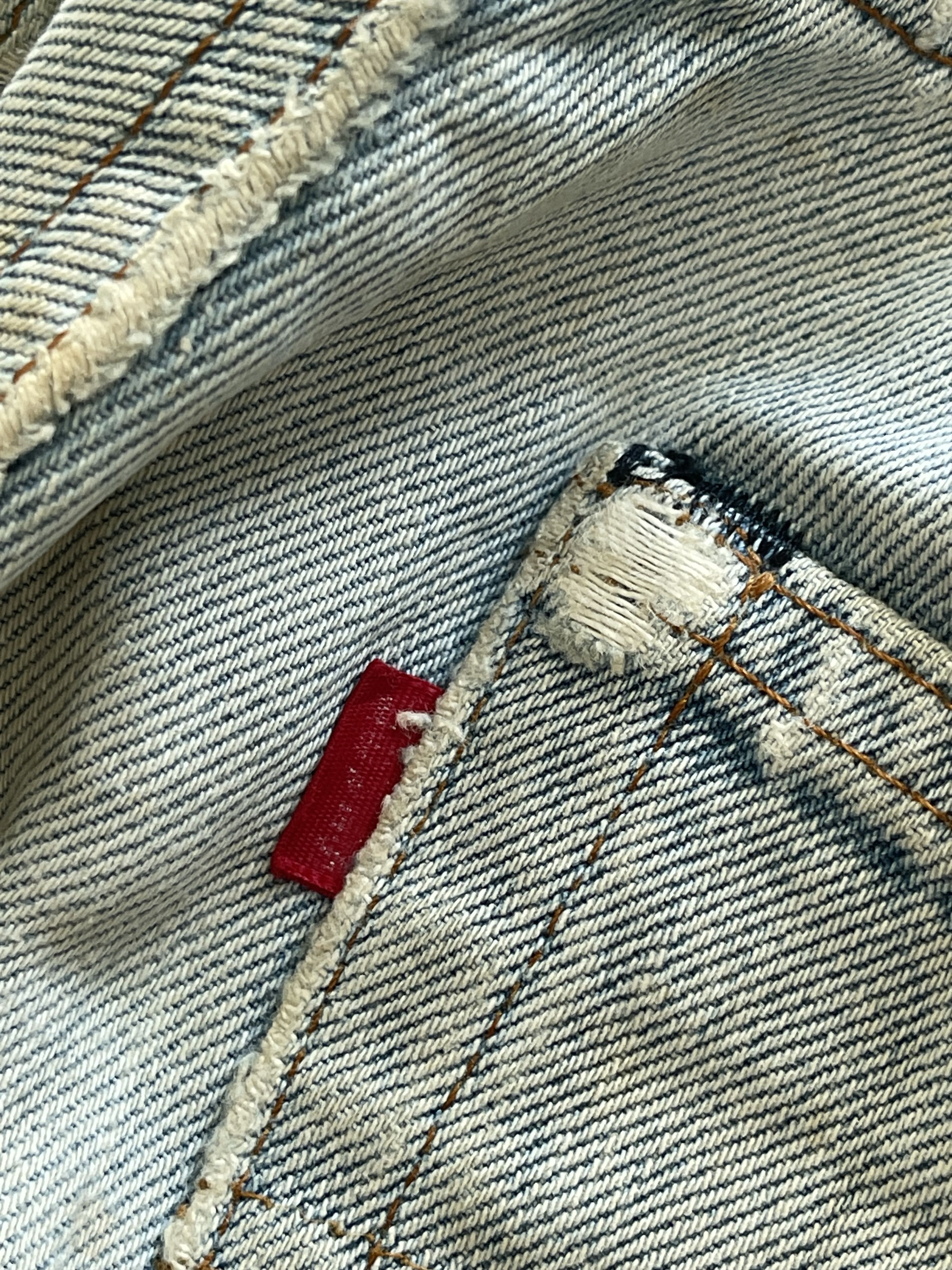 Levi's Vintage Levis 501 Redline Size US 33 - 7 Thumbnail