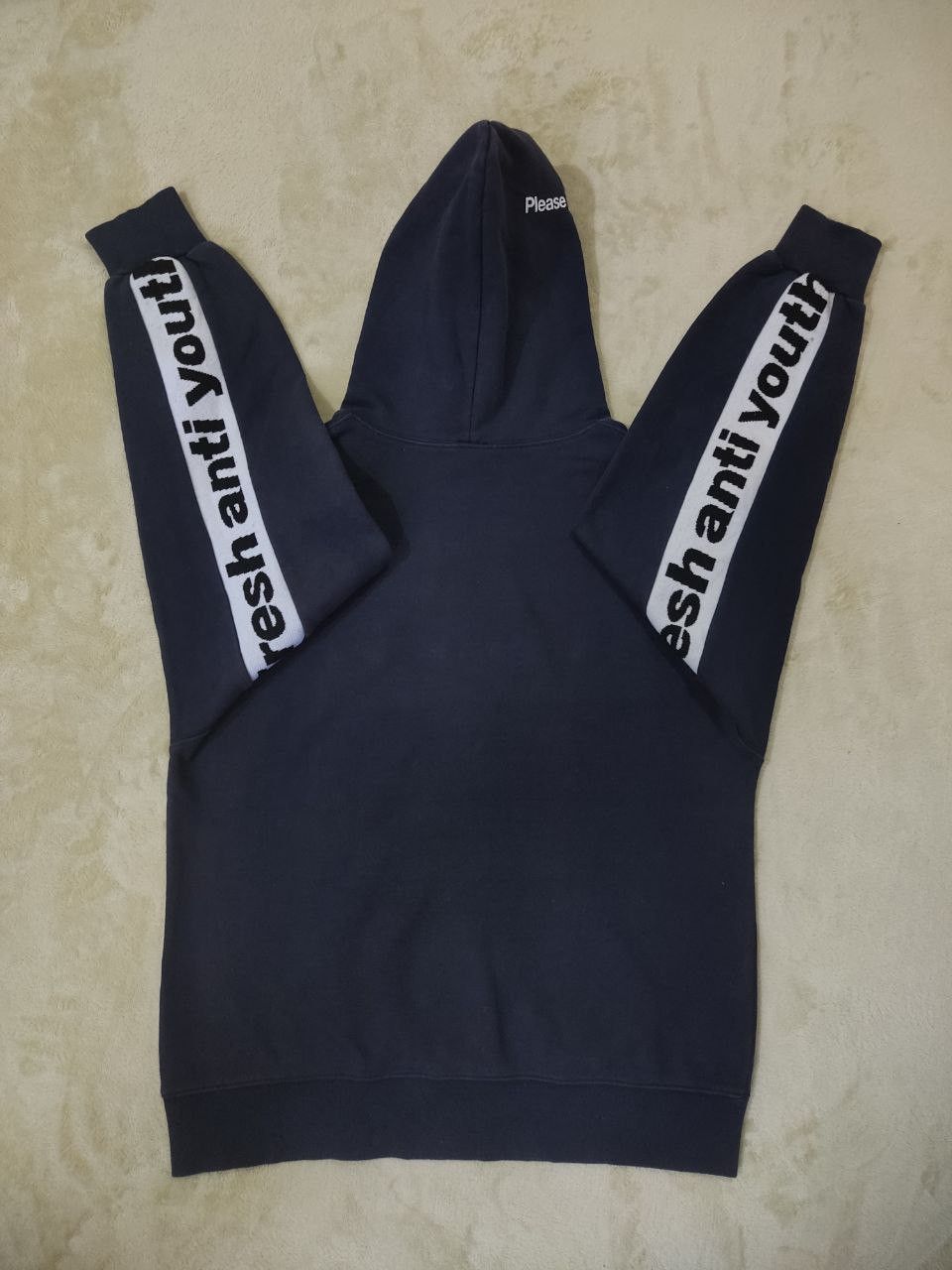 FRESH ANTI YOUTH 'Please Pray For Me' Sidetape Hoodie