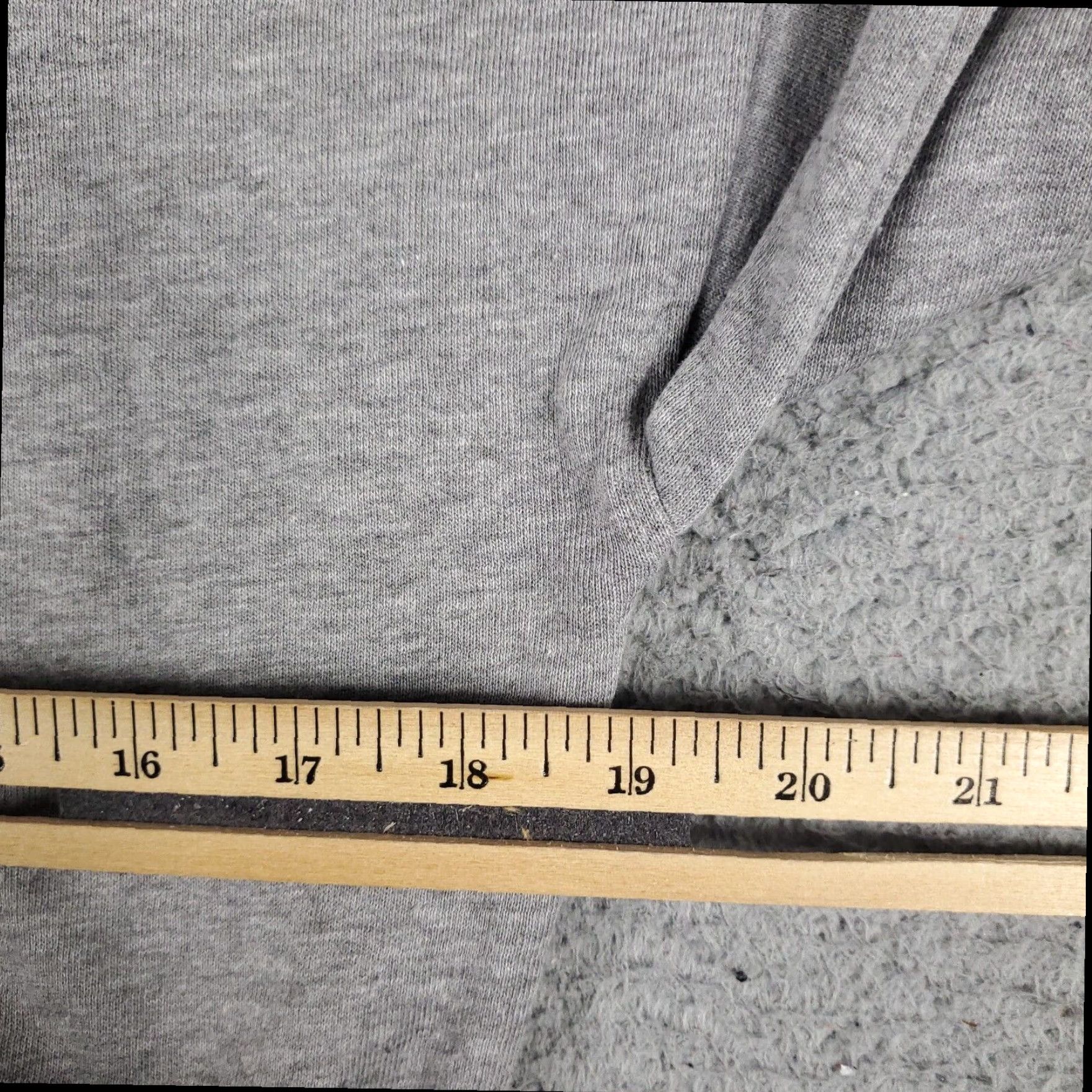 Tommy Hilfiger Tommy Hilfiger Womens Sweater Medium Gray Crop Top Hoodie Size M / US 6-8 / IT 42-44 - 7 Thumbnail