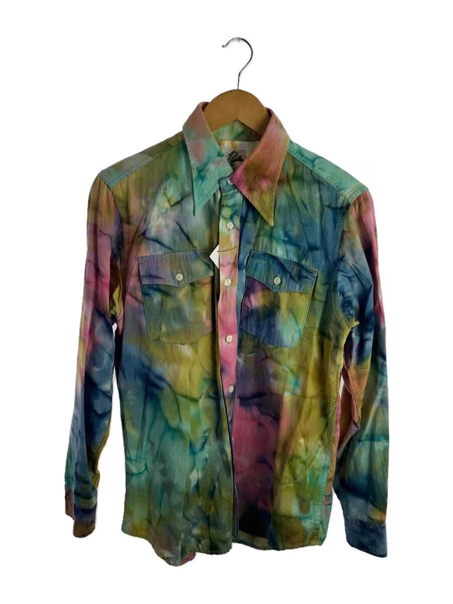Tie Dye Pattern Button Shirt