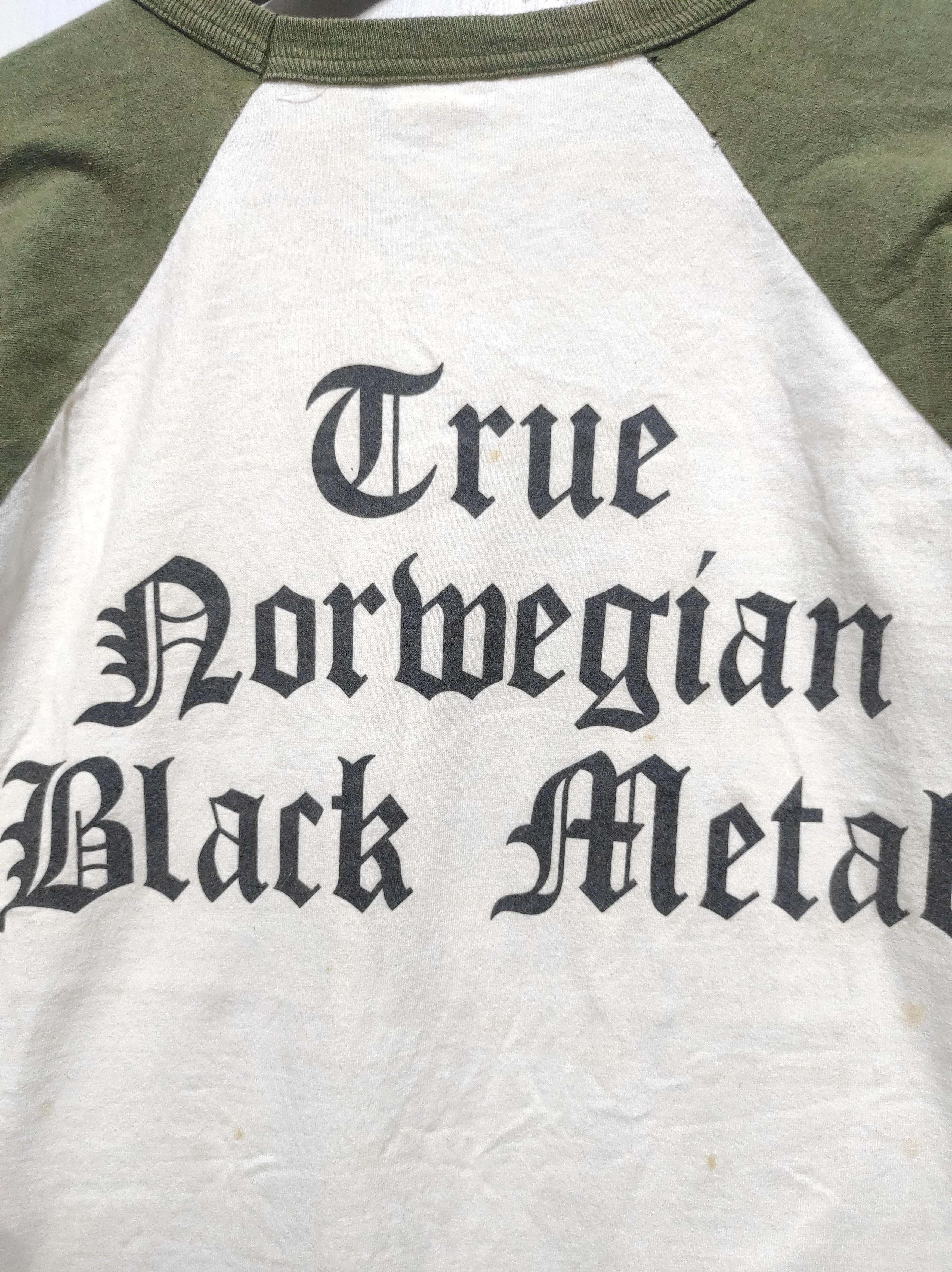 Band Tees True Norwegian black metal Raglan tee Size US S / EU 44-46 / 1 - 16 Thumbnail