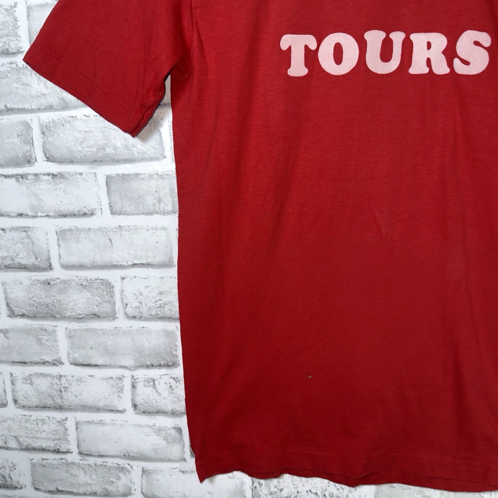 Vintage VINTAGE T Plus Red USA Theme Single Stitch Graphic Tee Men’s Large Size US L / EU 52-54 / 3 - 3 Thumbnail