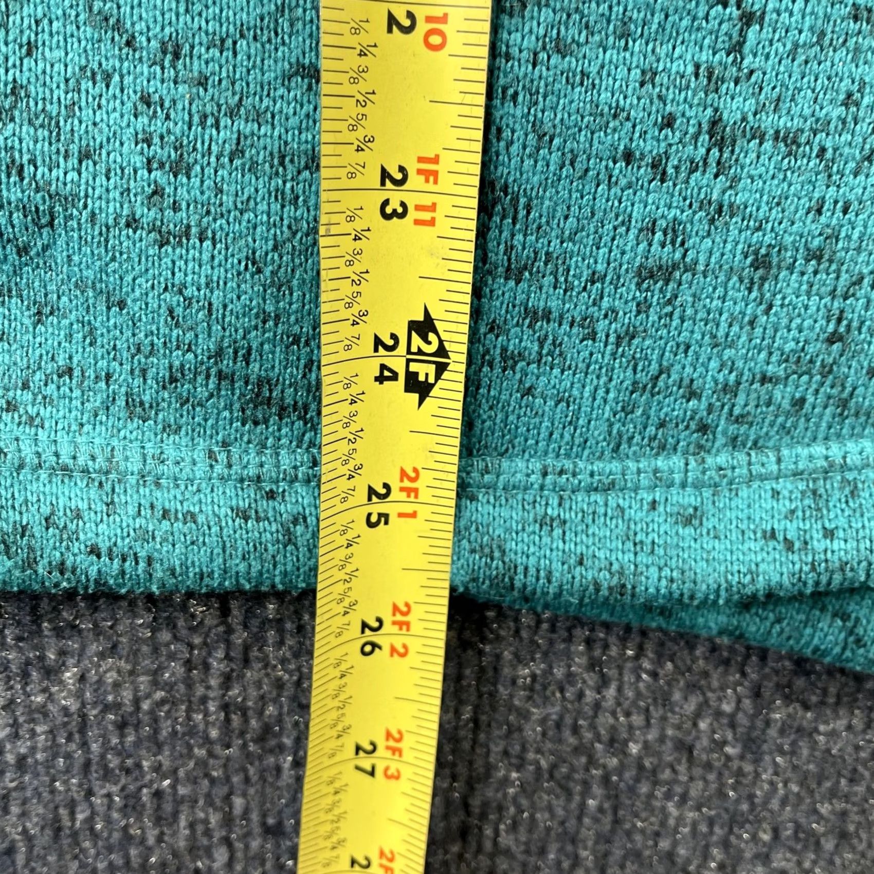 Vintage Ideology Sweatshirt Womens M Green Cowl Neck Fleece Heathered Pullover Size M / US 6-8 / IT 42-44 - 3 Thumbnail