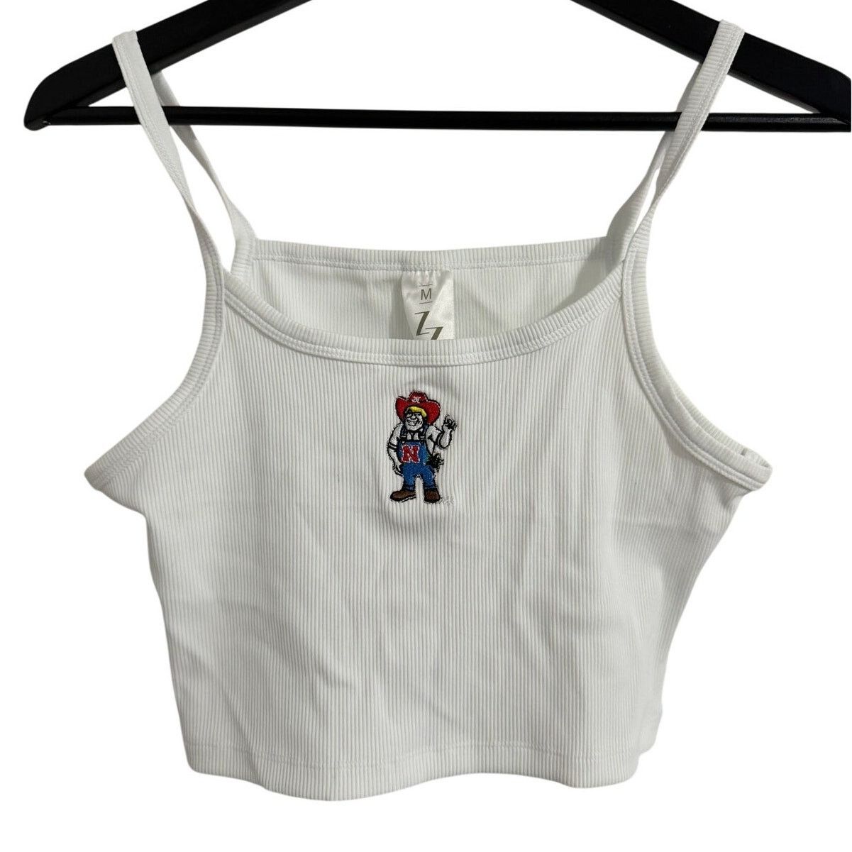 NCAA NWT Nebraska Cornhuskers Cropped Tank Top Size M Size M / US 6-8 / IT 42-44 - 1 Thumbnail