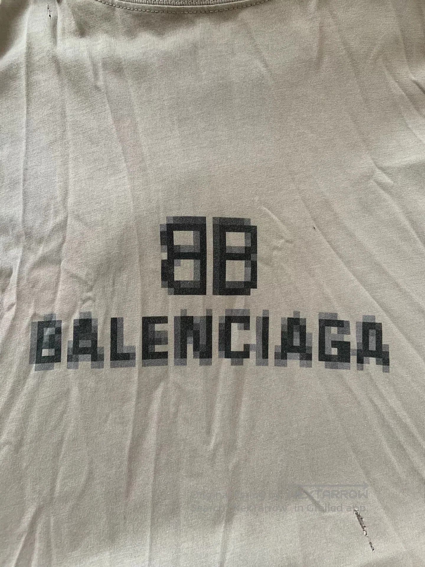 Other Balenciaga Oversized Distressed Logo T-shirt. Size US S / EU 44-46 / 1 - 3 Thumbnail
