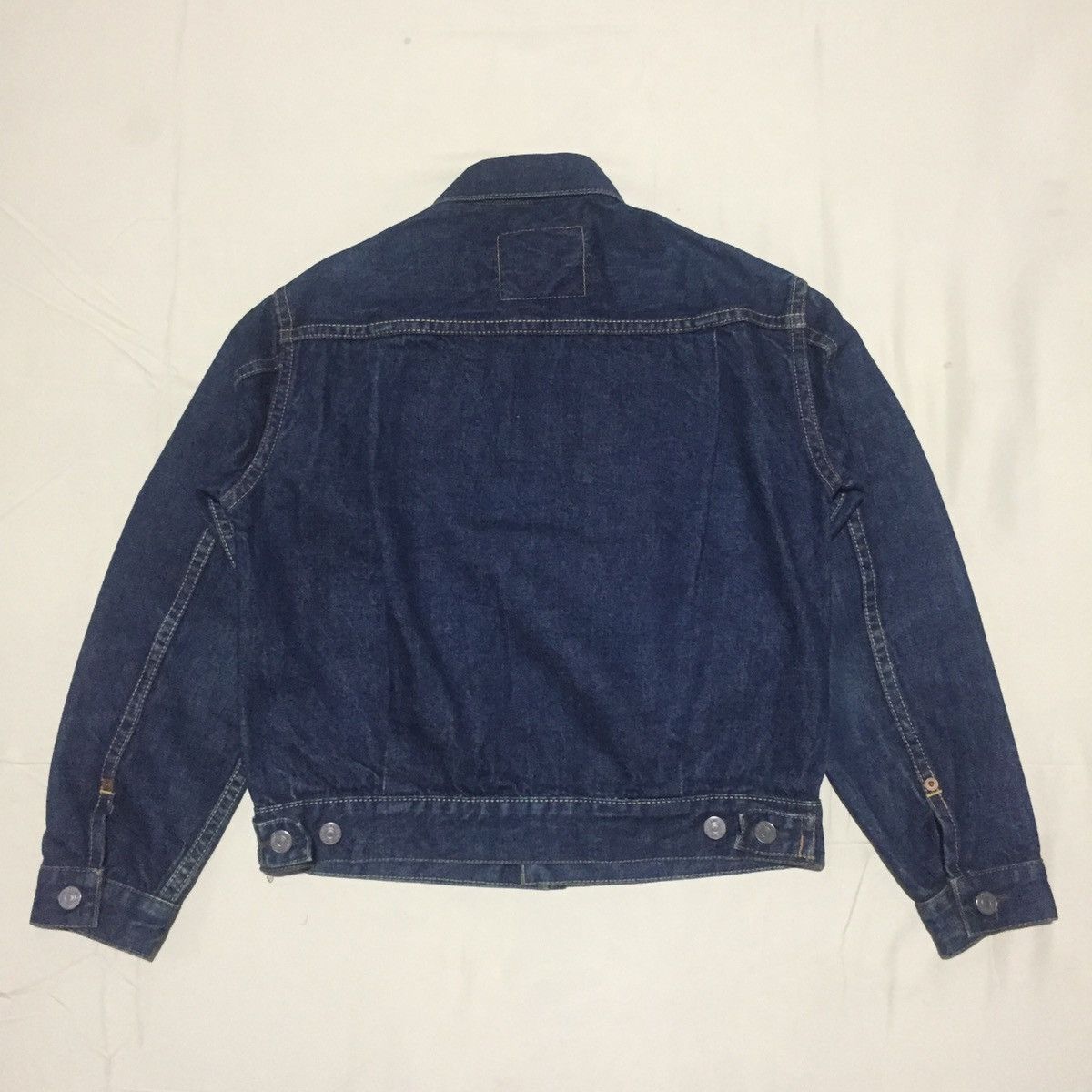 Beams Plus Vintage Beams Boy Selvedge Honeycomb Tyep 2 Denim Jacket Size US S / EU 44-46 / 1 - 6 Thumbnail