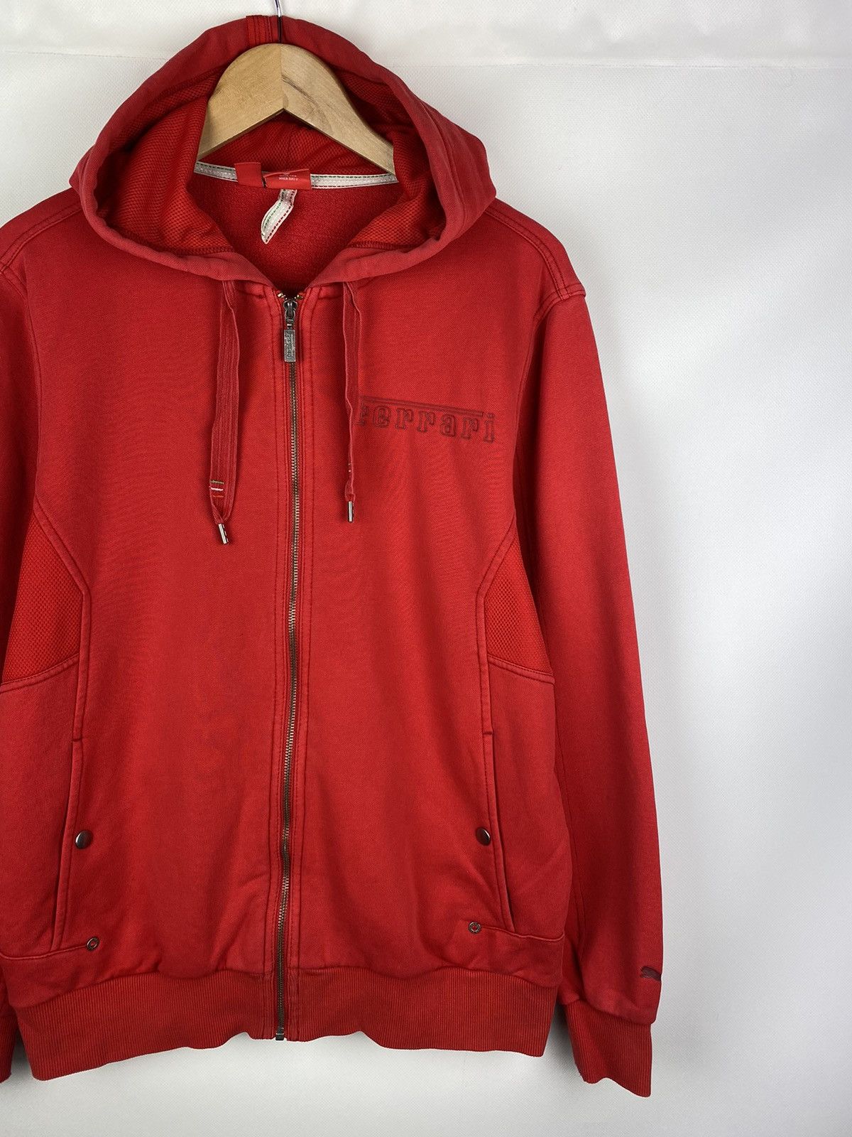 Ferrari × Puma Puma Ferrari men’s heavy cotton full zip hoodie size L Size US L / EU 52-54 / 3 - 3 Thumbnail