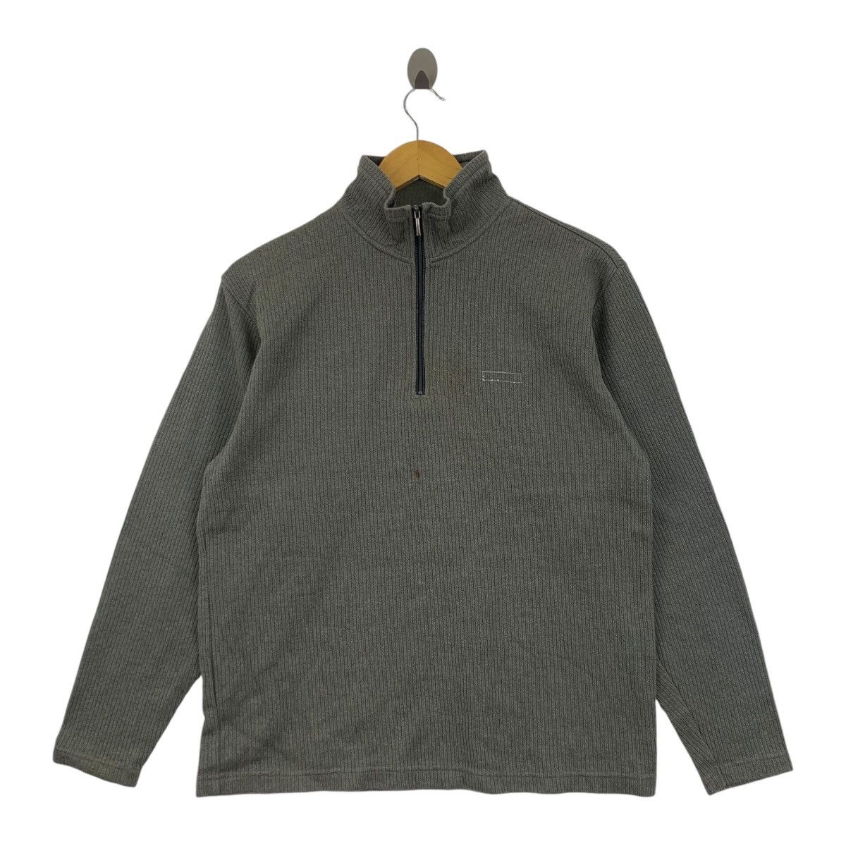 Yohji Yamamoto Vintage YOHJI YAMAMOTO SACSNY Half Zipper Tee Shirt Size US L / EU 52-54 / 3 - 1 Thumbnail