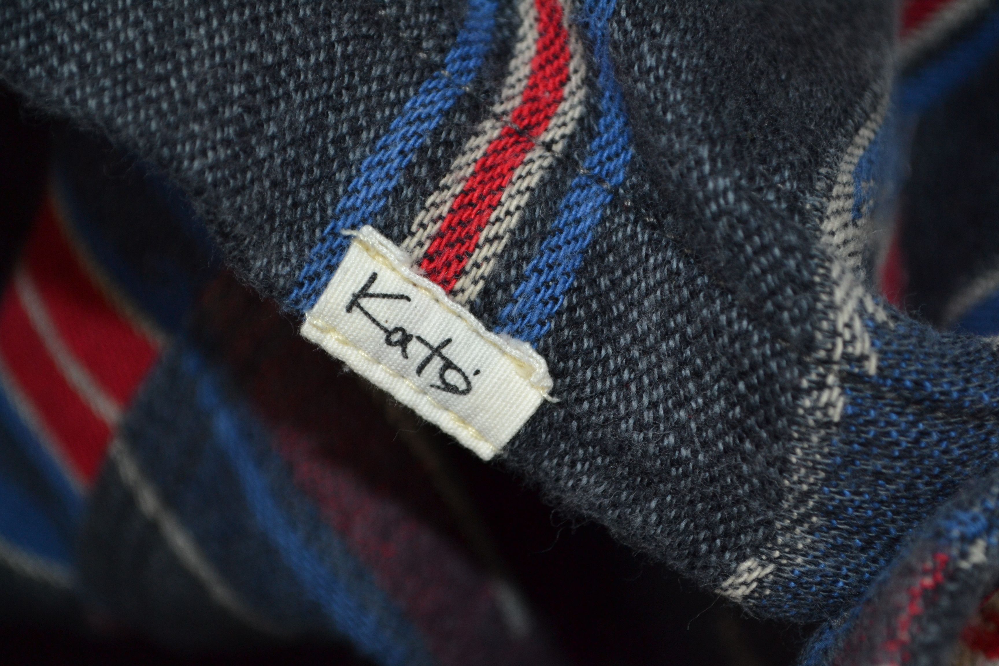 Hiroshi Kato Hiroshi Kato The Anvil Tribal Brushed Shirt Jacket Made USA Size US S / EU 44-46 / 1 - 9 Thumbnail