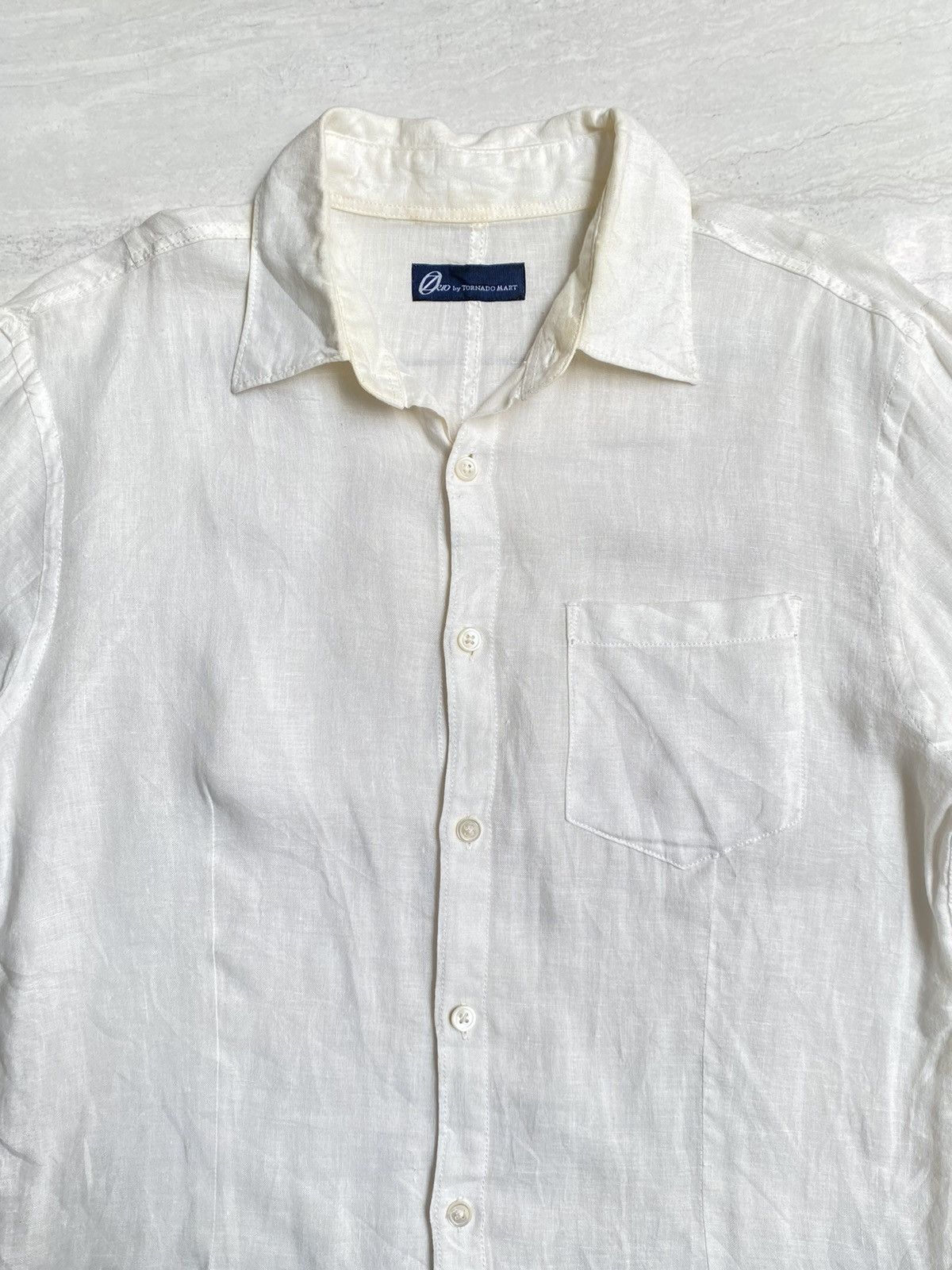 Tornado Mart Zero By Tornado Mart White Shirt Size US S / EU 44-46 / 1 - 8 Thumbnail