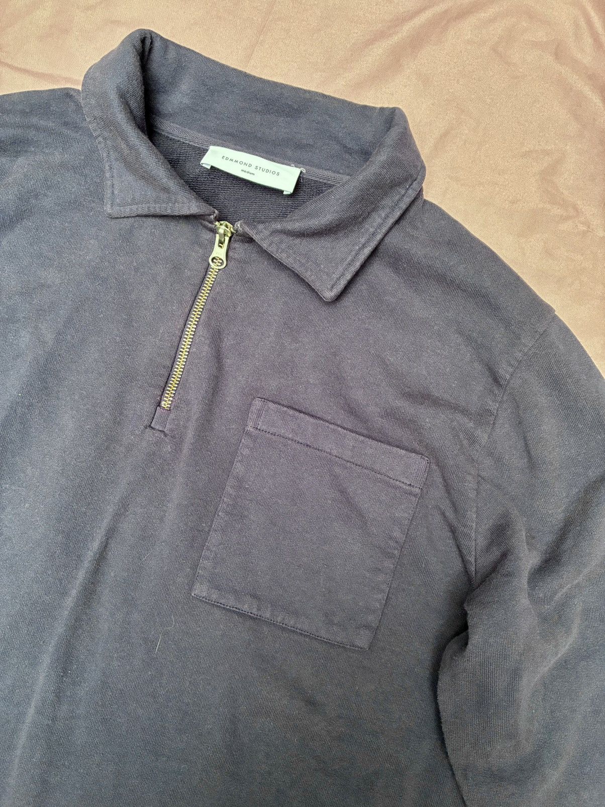 Other EDMMOND STUDIOS HEAVY JERSEY long sleeve polo Size US S / EU 44-46 / 1 - 7 Thumbnail