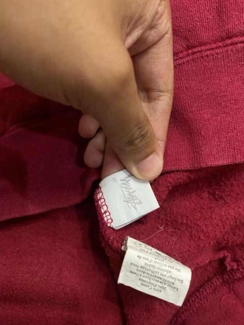 Stussy 2010's Stussy Center Spellout Patch Hoodie Size US XL / EU 56 / 4 - 6 Thumbnail