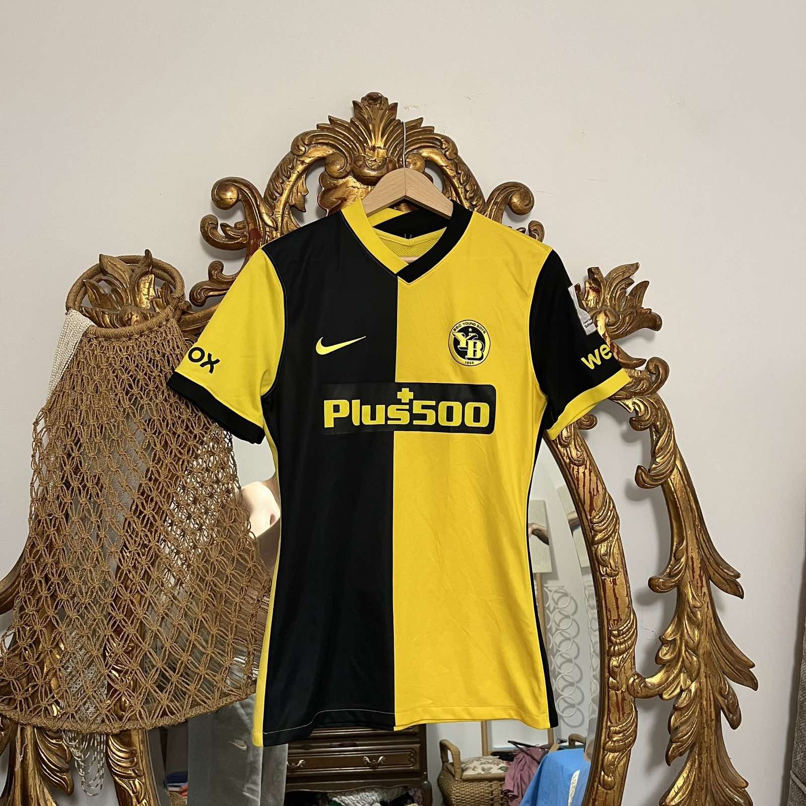 Nike Nike BSC Young Boys Match Worn Soccer Jersey Sz M Size US M / EU 48-50 / 2 - 1 Thumbnail
