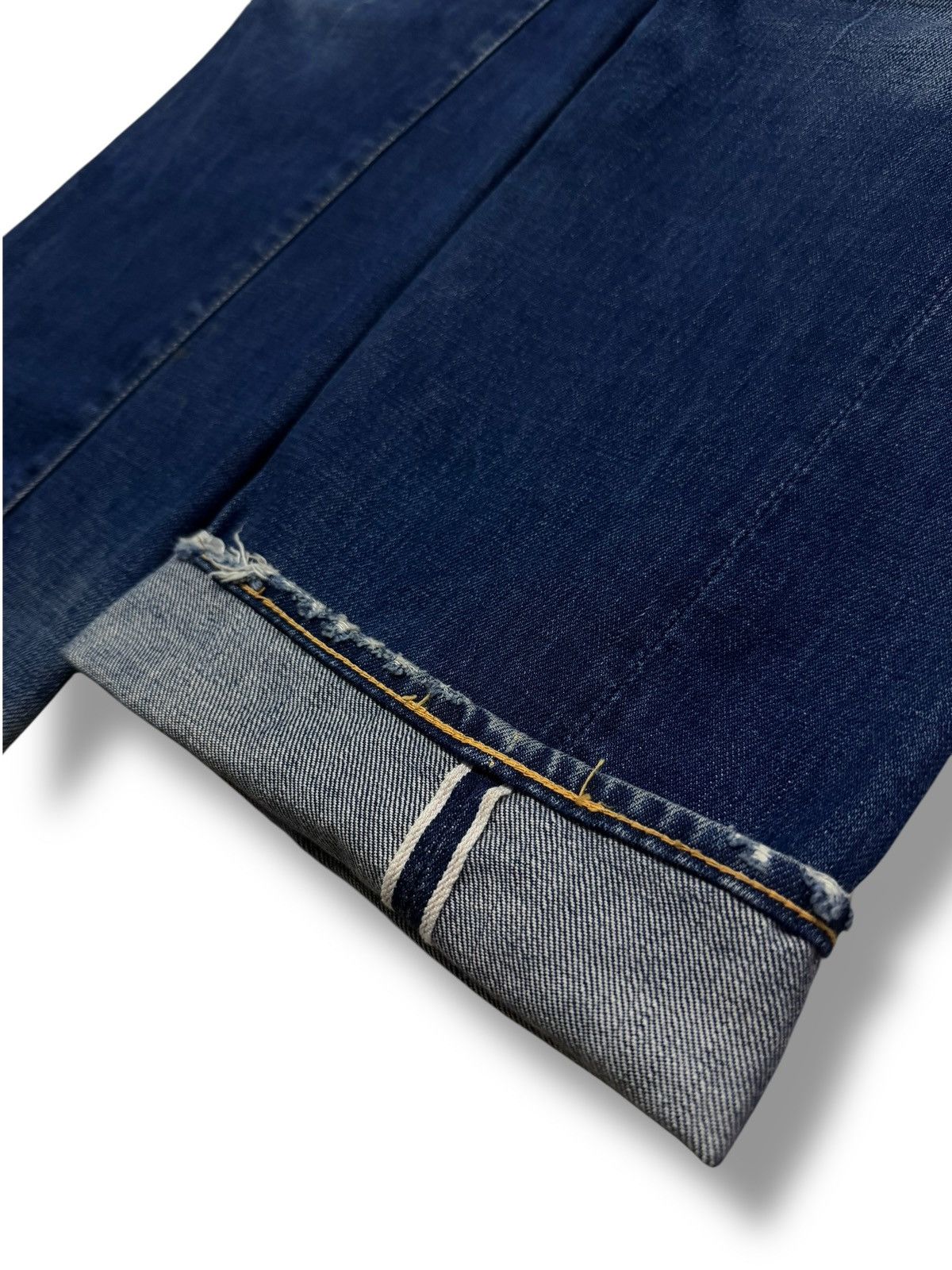Levi's Vintage Clothing Vintage 00s Levi’s 501-XX Big E Buckle Back Selvedge Japan Size US 30 / EU 46 - 8 Thumbnail