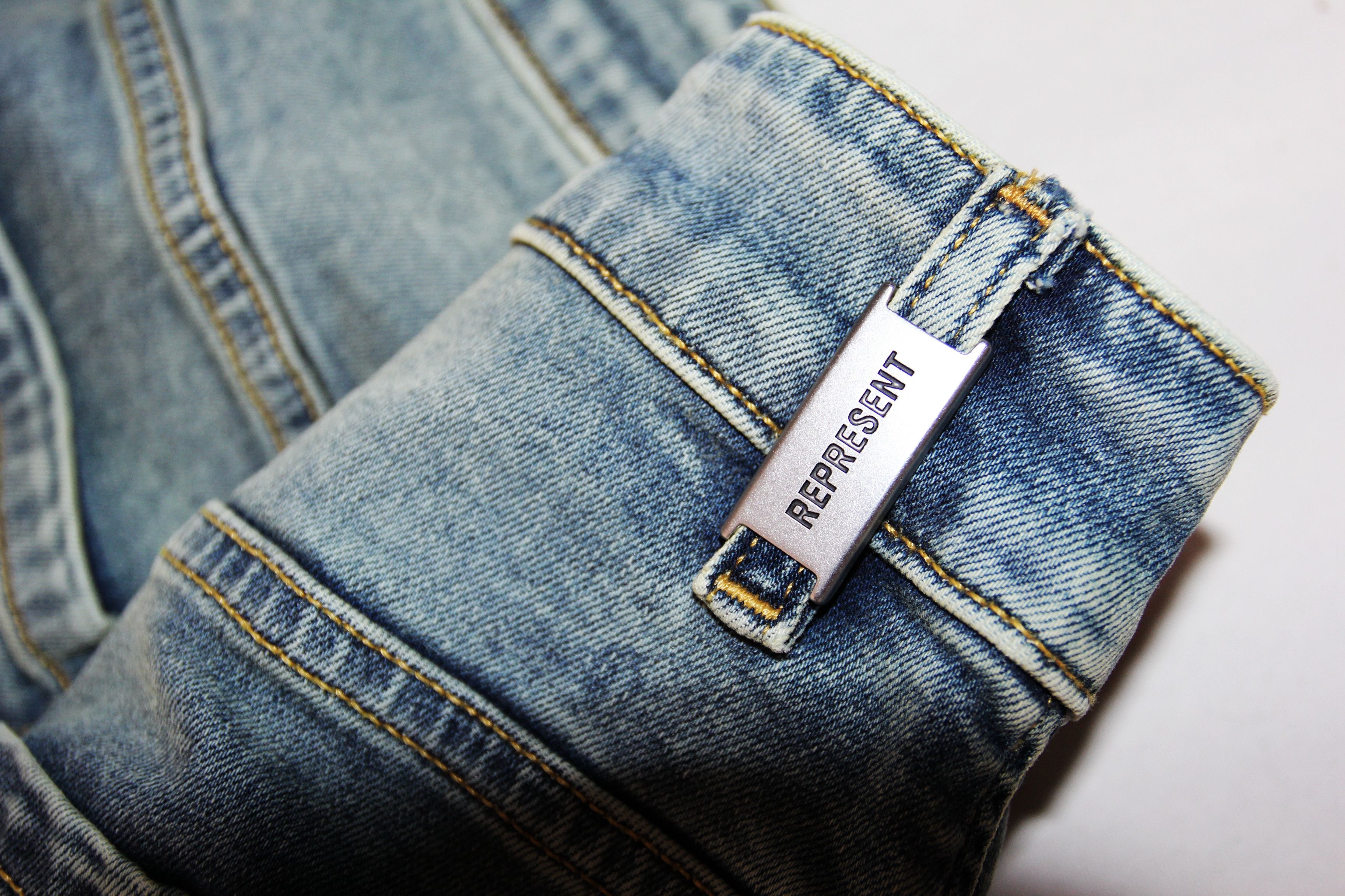 Represent Clo. BNWT SS23 REPRESENT SPLIT DENIM 36 Size US 36 / EU 52 - 8 Thumbnail