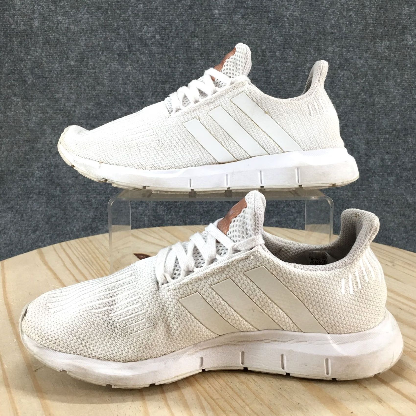 Adidas Adidas Swift Run X Womens Sneakers 8 White Knit Athletic Running Lightweight Size US 8 / IT 38 - 2 Thumbnail