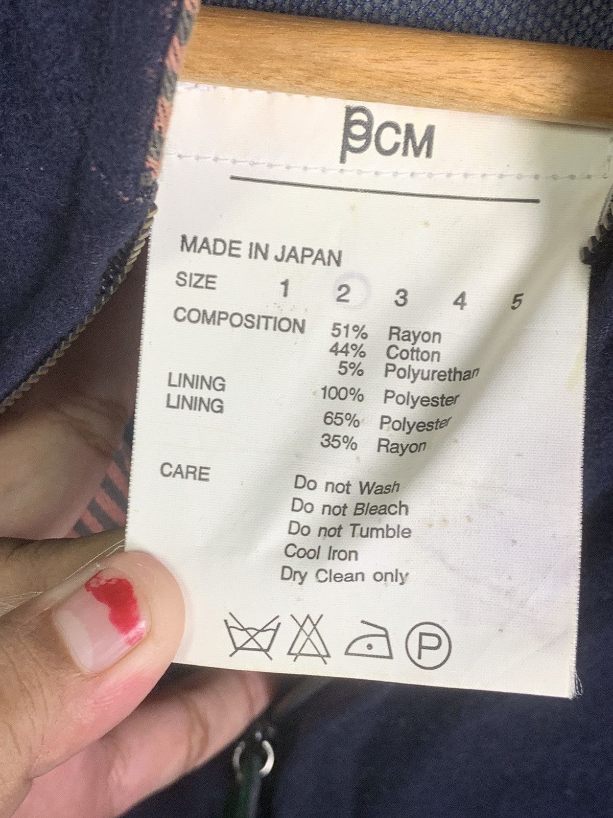 Japanese Brand Ppcm zipper crop jacket Size US L / EU 52-54 / 3 - 13 Thumbnail