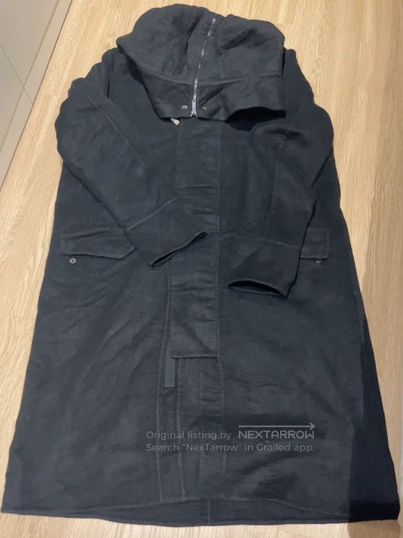 Rick Owens Rick Owens Black long cashmere coat Size US L / EU 52-54 / 3 - 1 Thumbnail