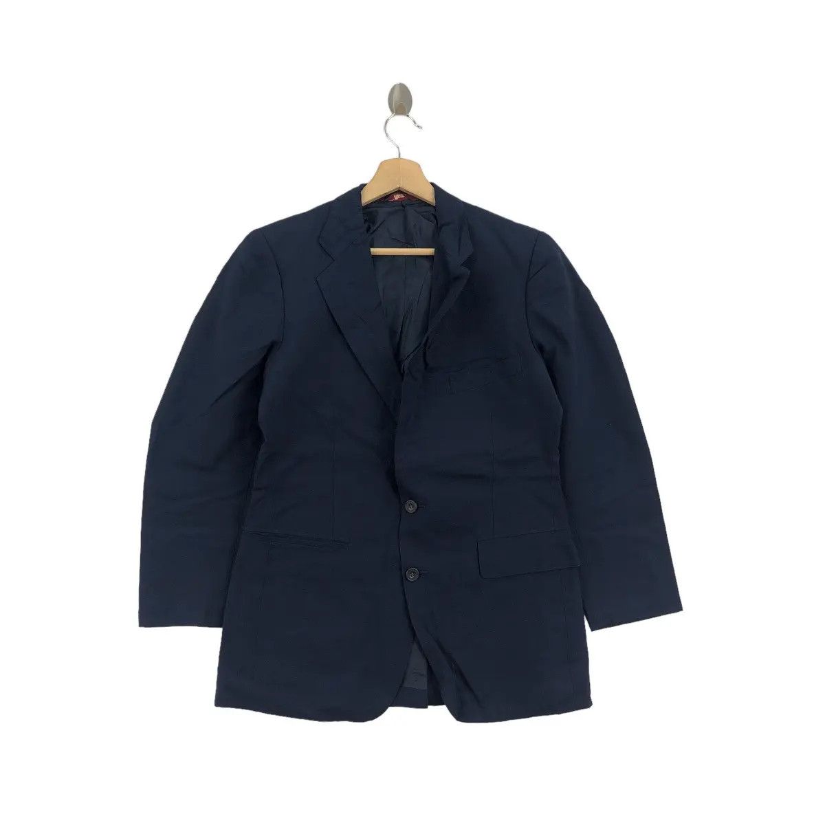 Chaps Ralph Lauren Vtg CHAPS RALPH LAUREN Polo Collection Blue Blazer Suit 2 Size 36R - 1 Thumbnail