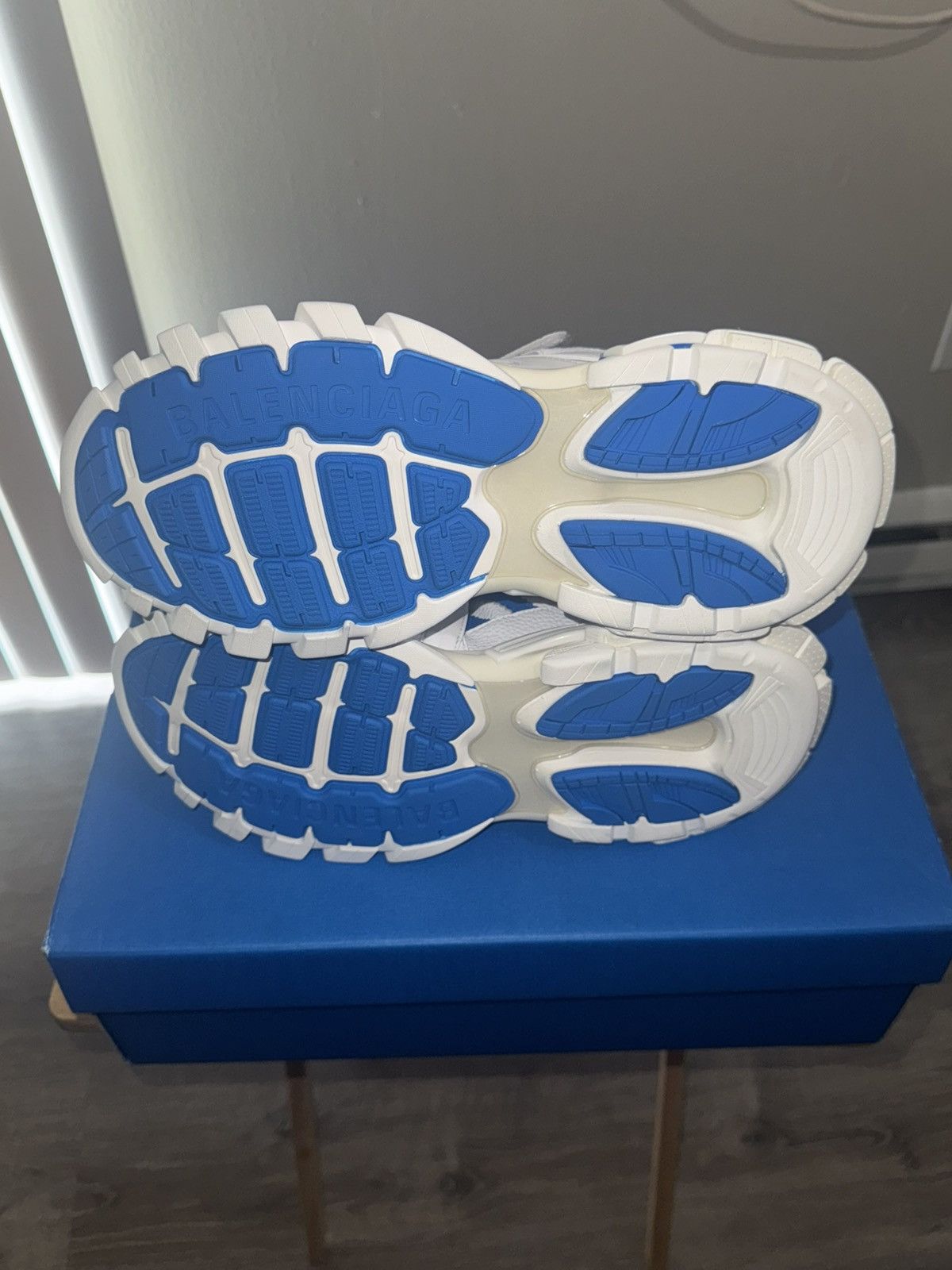 Adidas × Balenciaga Balenciaga x Adidas Track Forum Hi-Top Sneakers Size US 13 / EU 46 - 7 Thumbnail