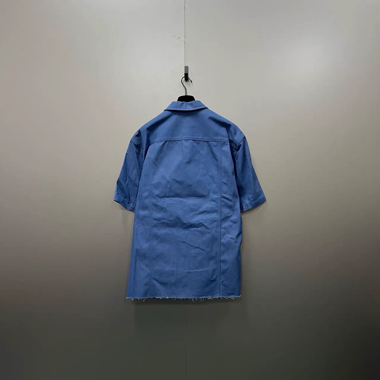 WE11DONE WE11DONE Blue Logo Graffiti Short Sleeve K28 Size US M / EU 48-50 / 2 - 2 Thumbnail