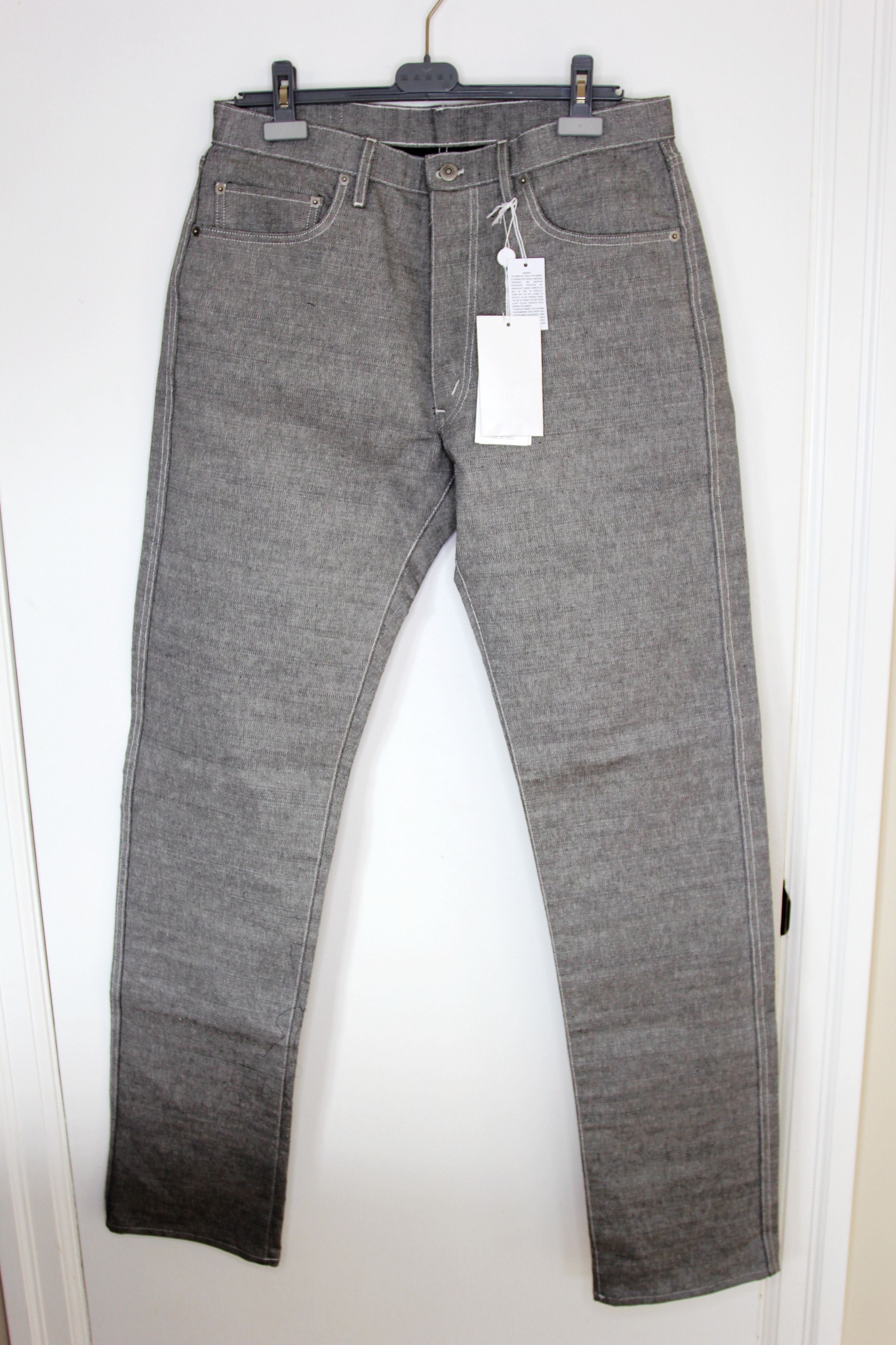 Maison Margiela BNWT SS24 MAISON MARGIELA MELANGE FIVE POCKET PANTS 32 Size US 32 / EU 48 - 2 Thumbnail