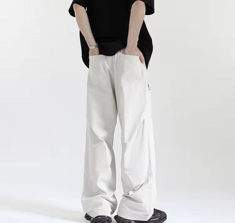 Japanese Brand Solid Color Lager Pockets Pant Size US 29 - 4 Thumbnail