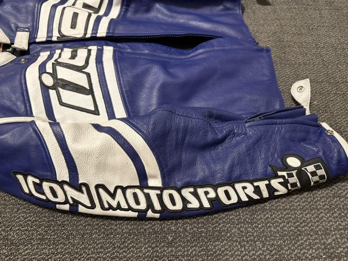 ICON Motorsports Leather Jacket Size US L / EU 52-54 / 3 - 7 Thumbnail