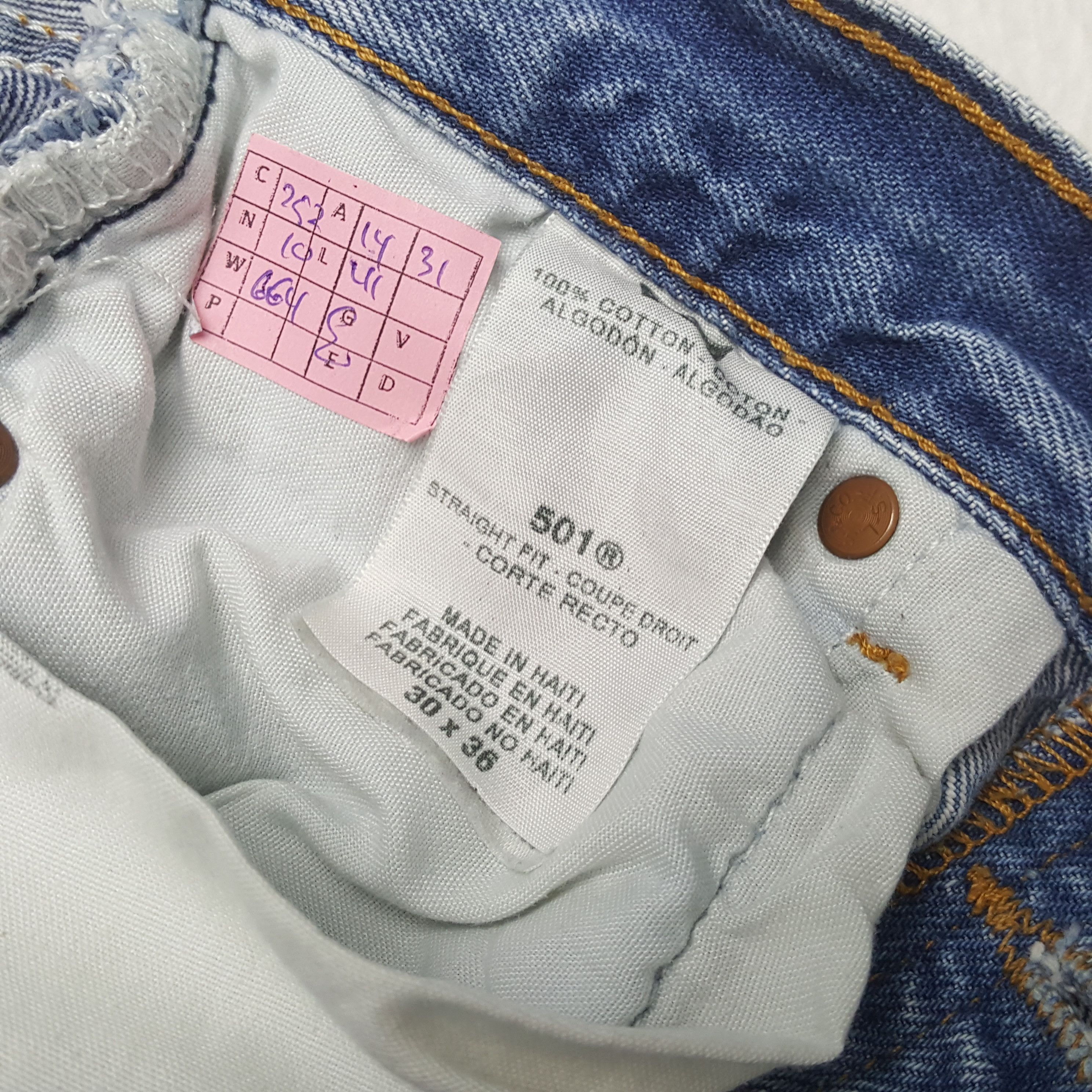 Levi's × Vintage LEVI'S Streetwear Style Distressed Jeans Size US 28 / EU 44 - 13 Thumbnail