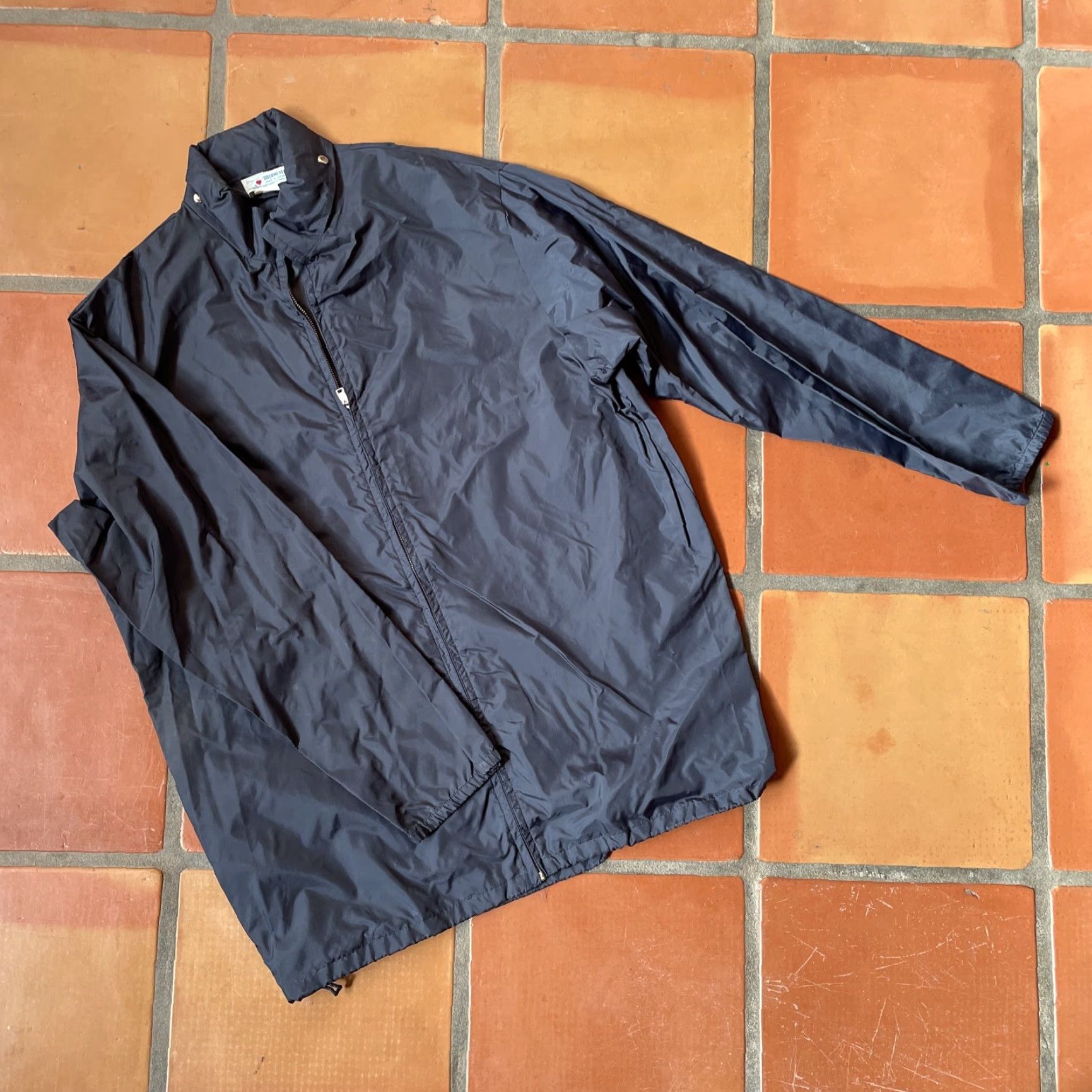 Obermeyer VINTAGE Obermeyer Blue Windbreaker Jacket Hood L Made In Japan Mens Size US L / EU 52-54 / 3 - 2 Thumbnail