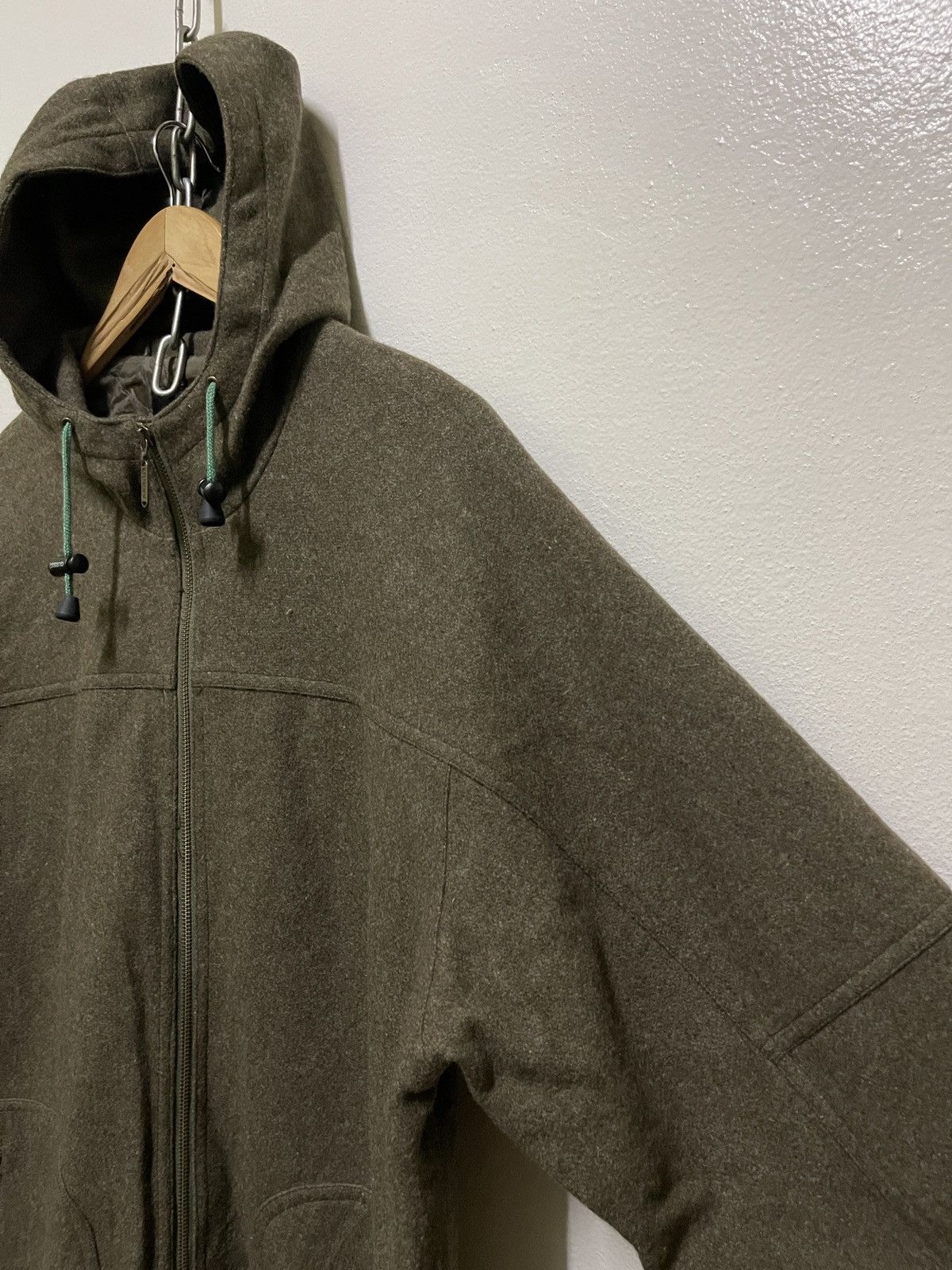 Guess Guess Wool Hoodie Jacket Size US L / EU 52-54 / 3 - 4 Thumbnail