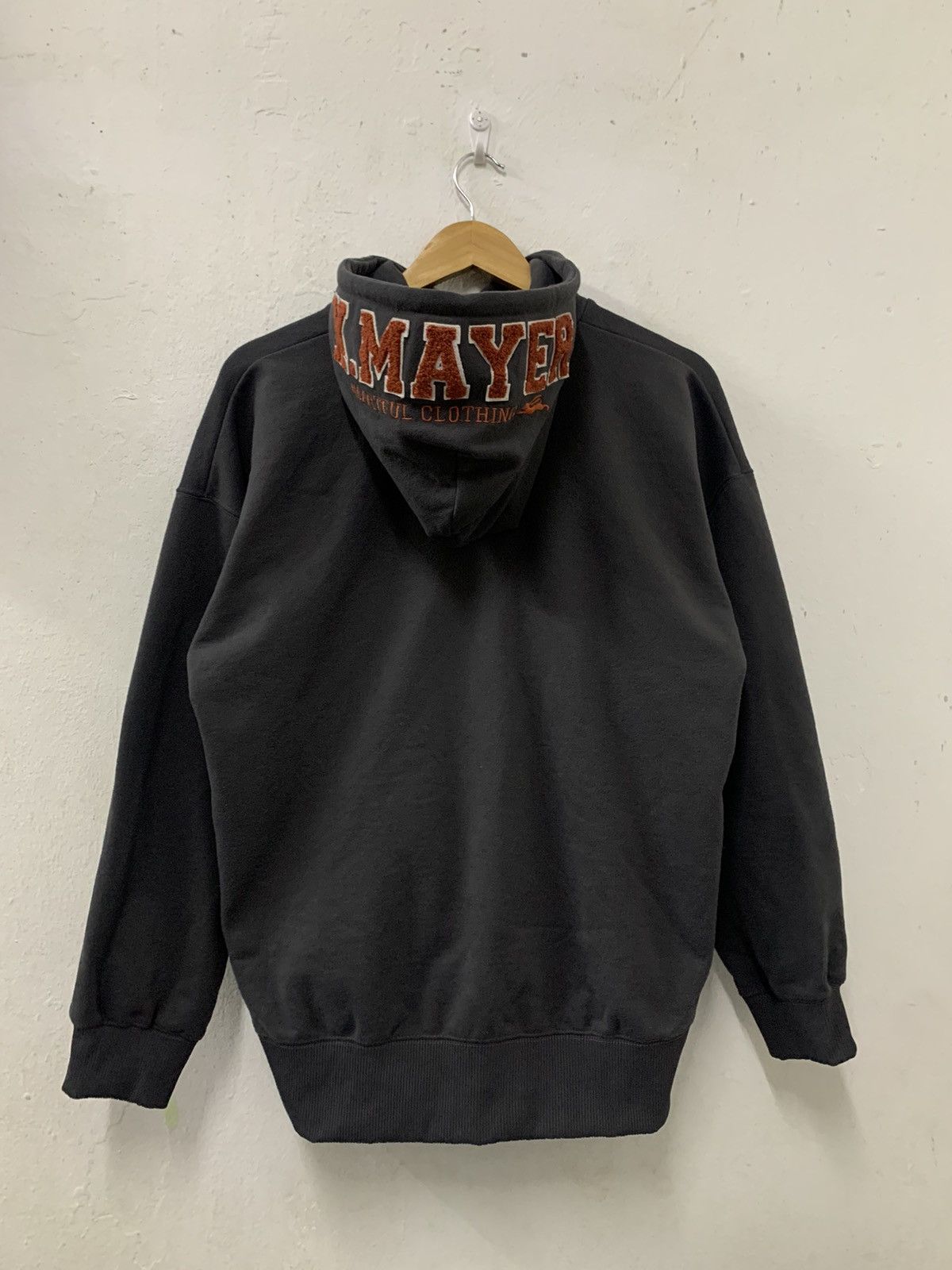 Japanese Brand Kriff Mayer Big Spellout Hoodie Size M / US 6-8 / IT 42-44 - 2 Thumbnail
