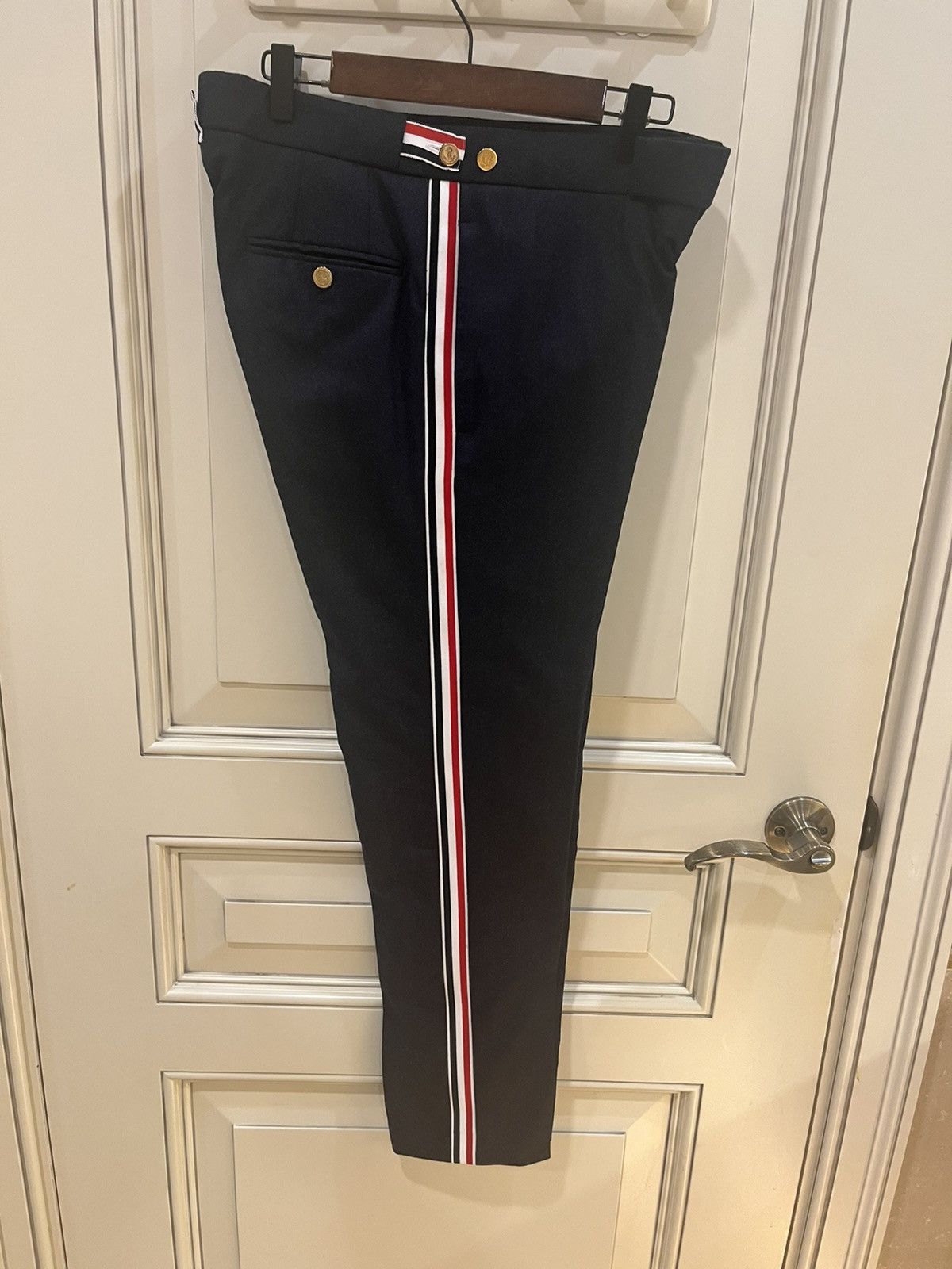 Thom Browne RWB ELASTIC STRIPE SPORT blazer and pants Size 46R - 18 Thumbnail