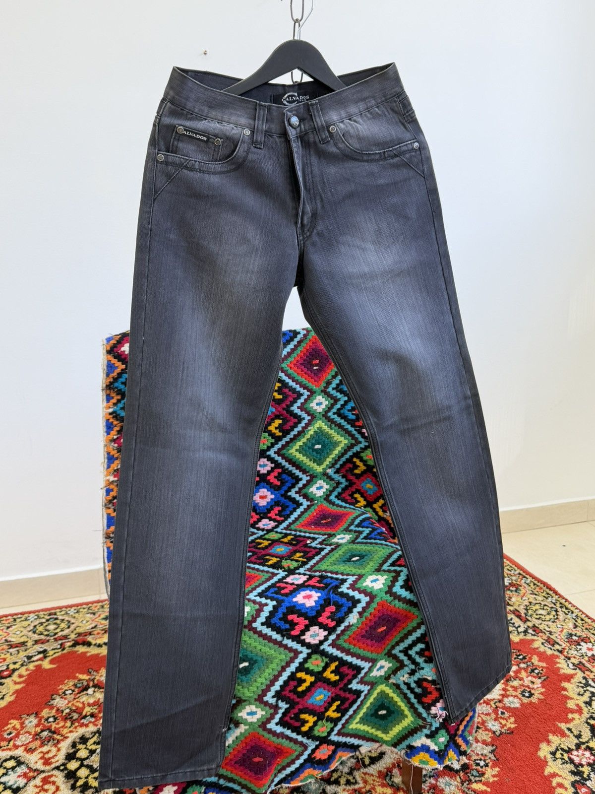 Hedi Slimane Vintage Dior Hedi Slimane Style Washed Denim Jeans Size US 30 / EU 46 - 4 Thumbnail