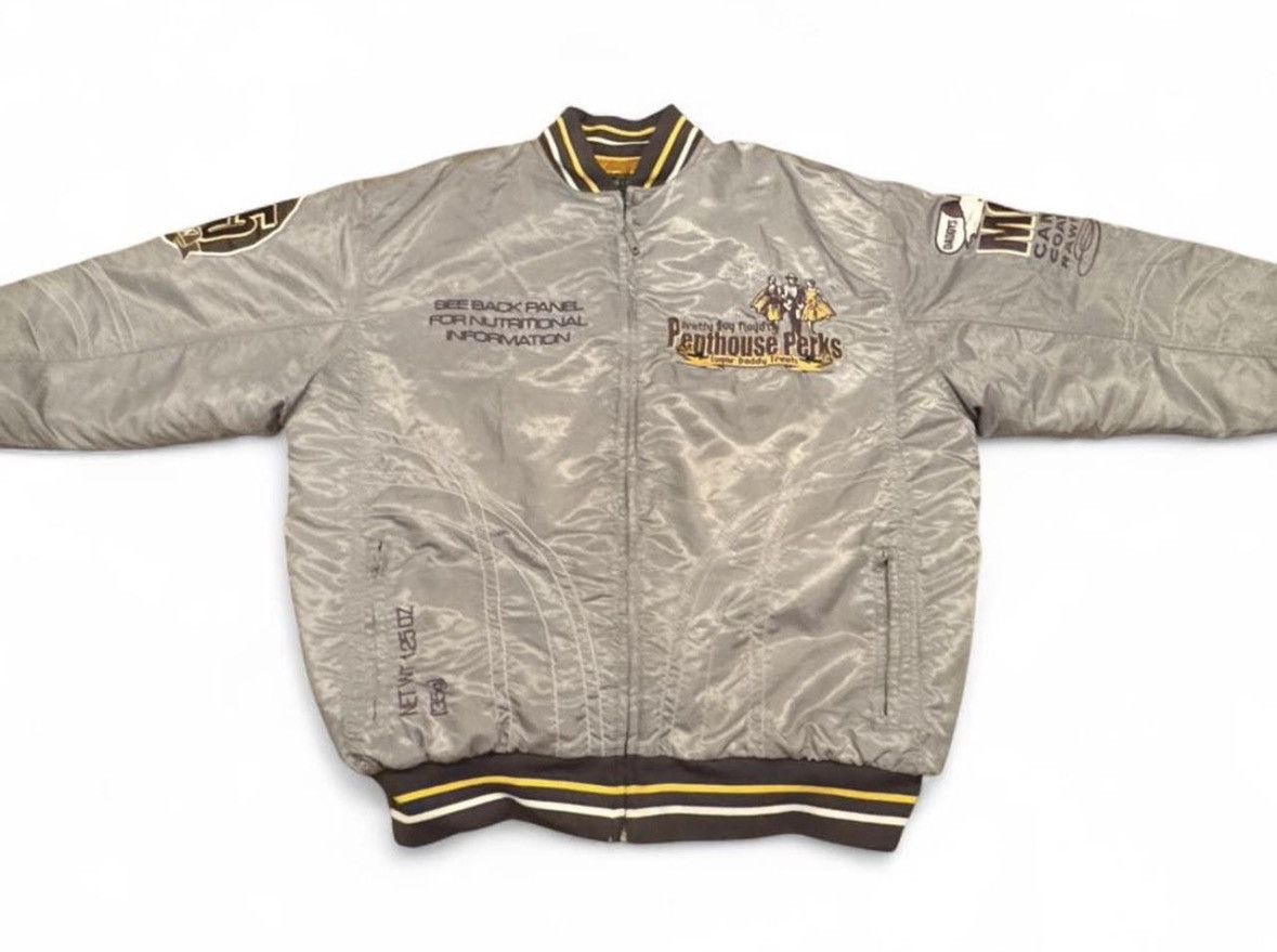 Other Mob Candy Pretty Boy Floyd Penthouse Perks Satin Jacket 3XL Size US XXL / EU 58 / 5 - 2 Thumbnail