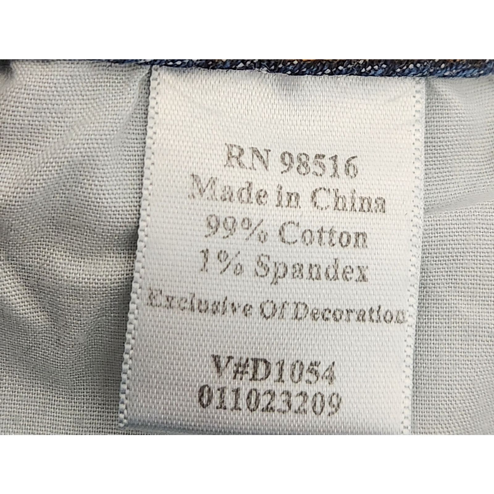 Coldwater Creek Coldwater Creek Blue Leather "Braided Look" Seams Jeans 14P Size 34" / US 12 / IT 48 - 6 Thumbnail