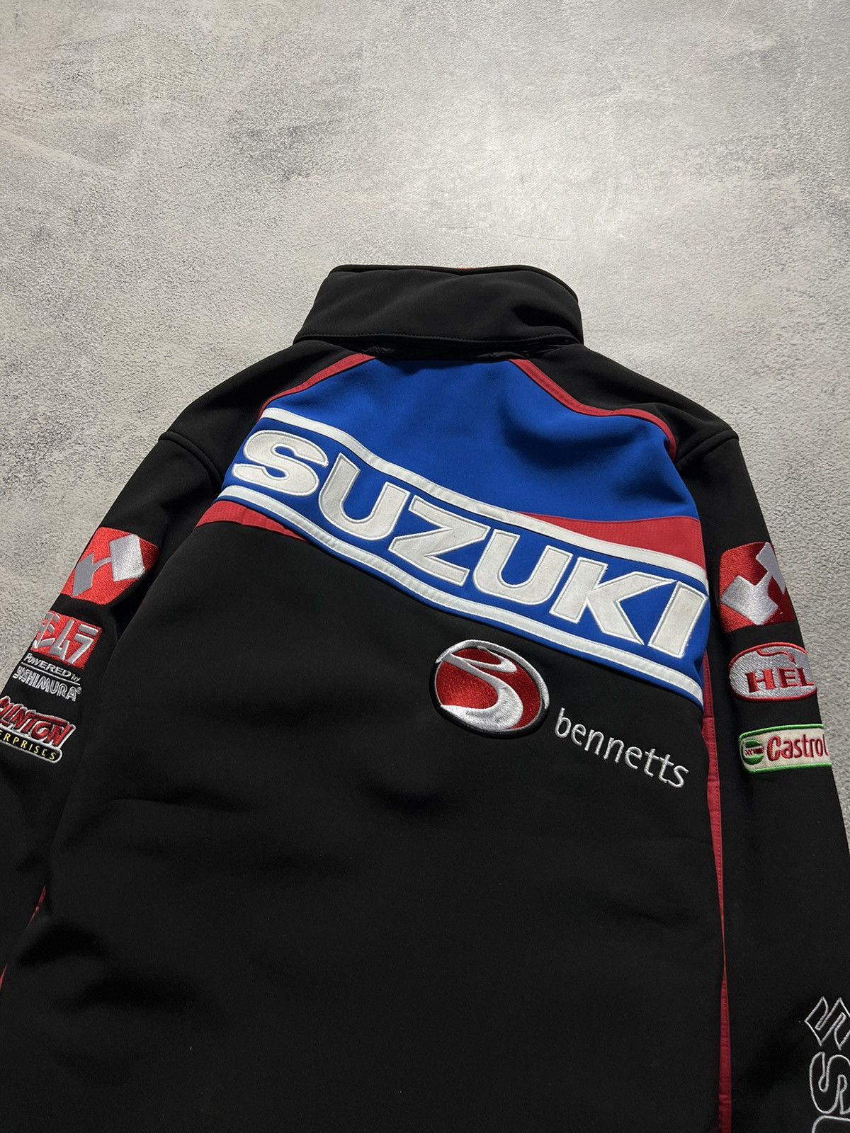 Vintage Vintage Y2k Suzuki Gsx Racing Soft Shell Jacket 00’s Size US XS / EU 42 / 0 - 9 Thumbnail