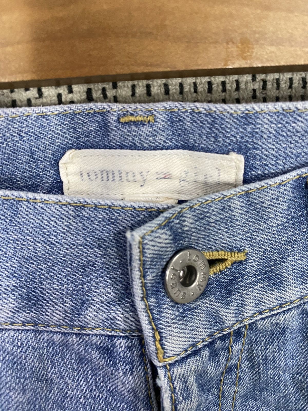 Tommy Hilfiger Vintage tommy girl work pant split paint nice design Size 32" / US 10 / IT 46 - 14 Thumbnail