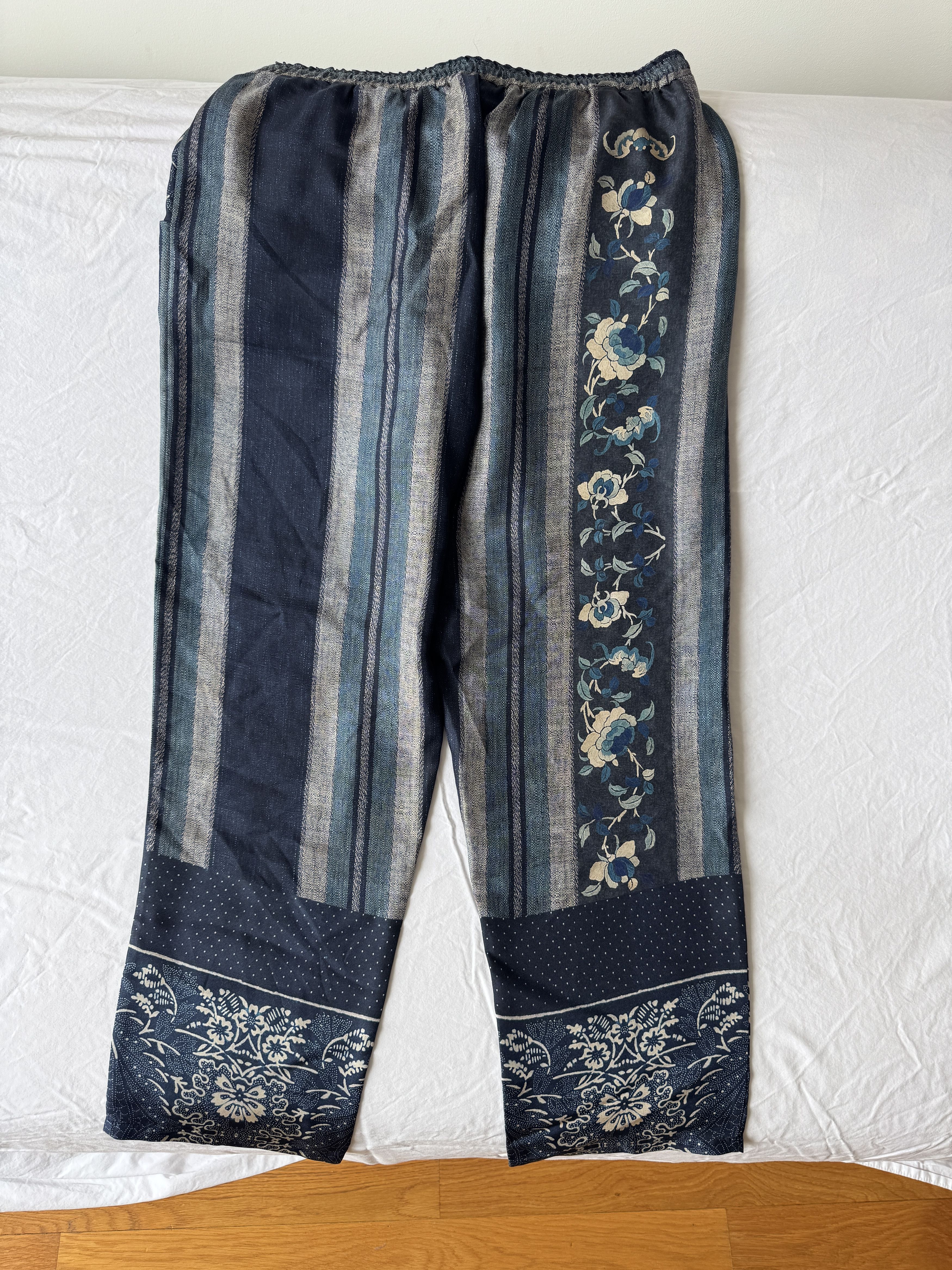 Pierre-Louis Mascia Silk Trousers Size US 34 / EU 50 - 1 Thumbnail