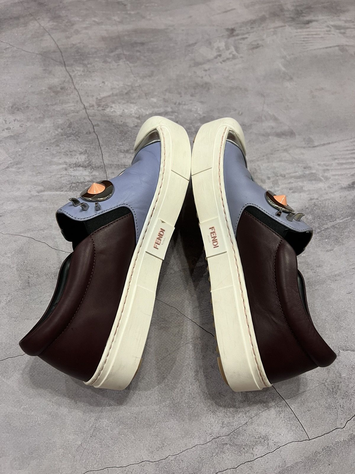 Fendi Fendi Monster Slip Ons Size 37 Size US 6.5 / IT 36.5 - 5 Thumbnail