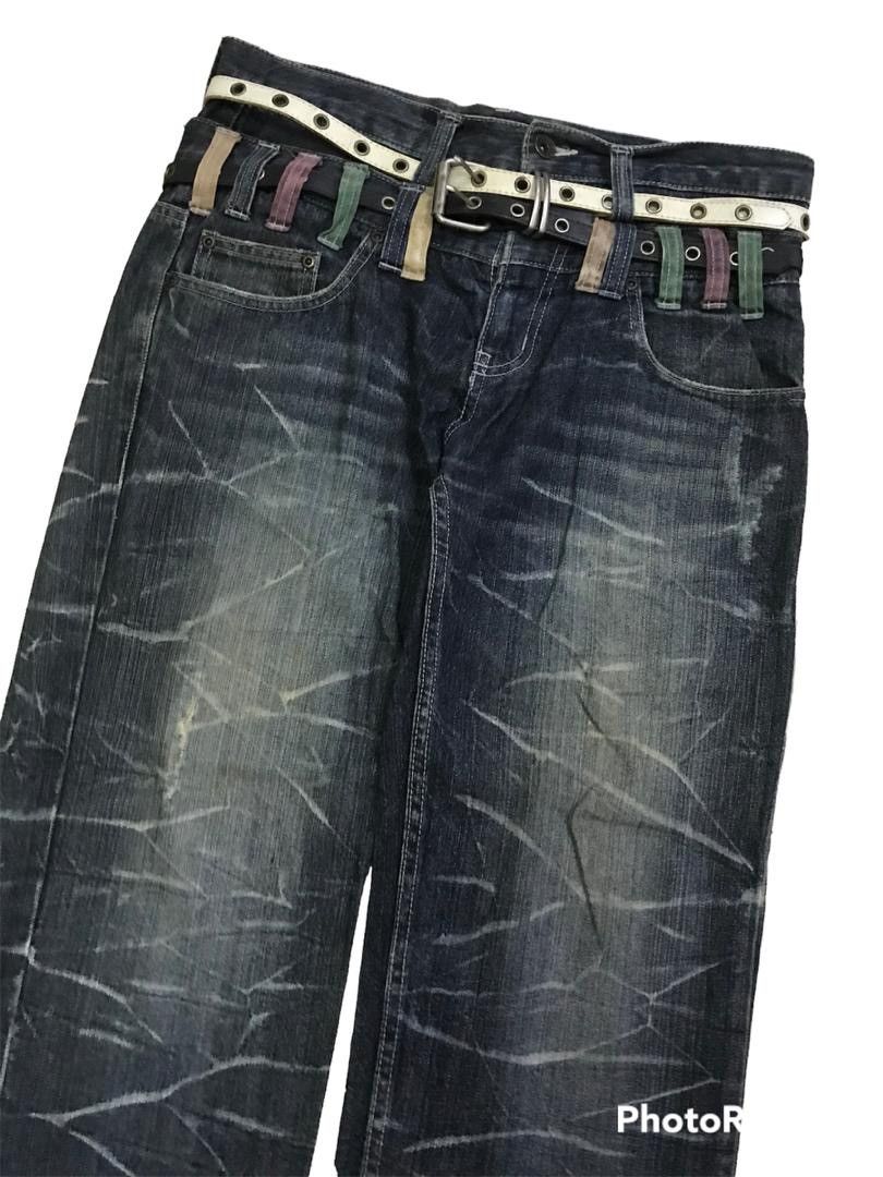 Tornado Mart 💥Avant-Garde Nylaus Design Double Waist Size US 33 - 2 Thumbnail