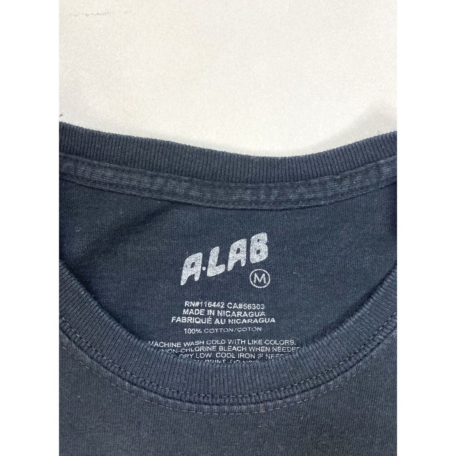 Vintage VINTAGE ALAB Magic Wizard Psychedelic Graphic T-shirt Men Medium Black Short Sleeve Size US M / EU 48-50 / 2 - 5 Thumbnail