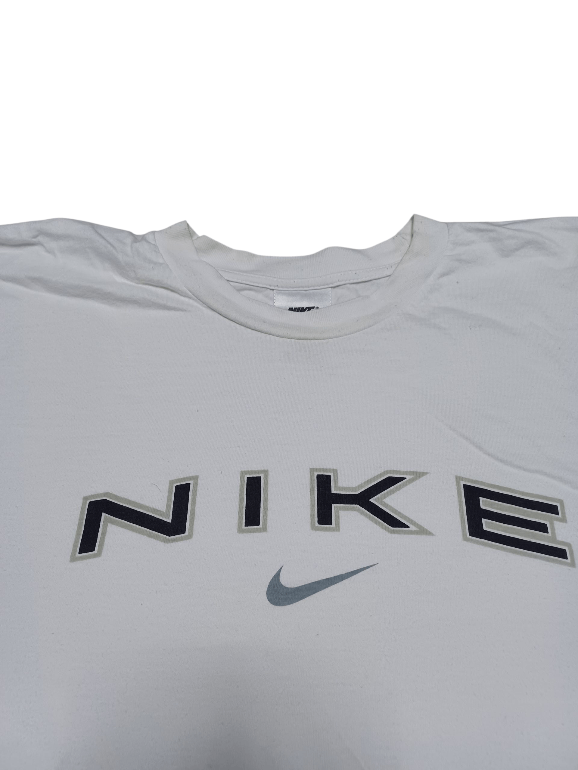 Nike NIKE VINTAGE 90S BIGLOGO MADE IN HUNGARY TEE Size US XL / EU 56 / 4 - 2 Thumbnail