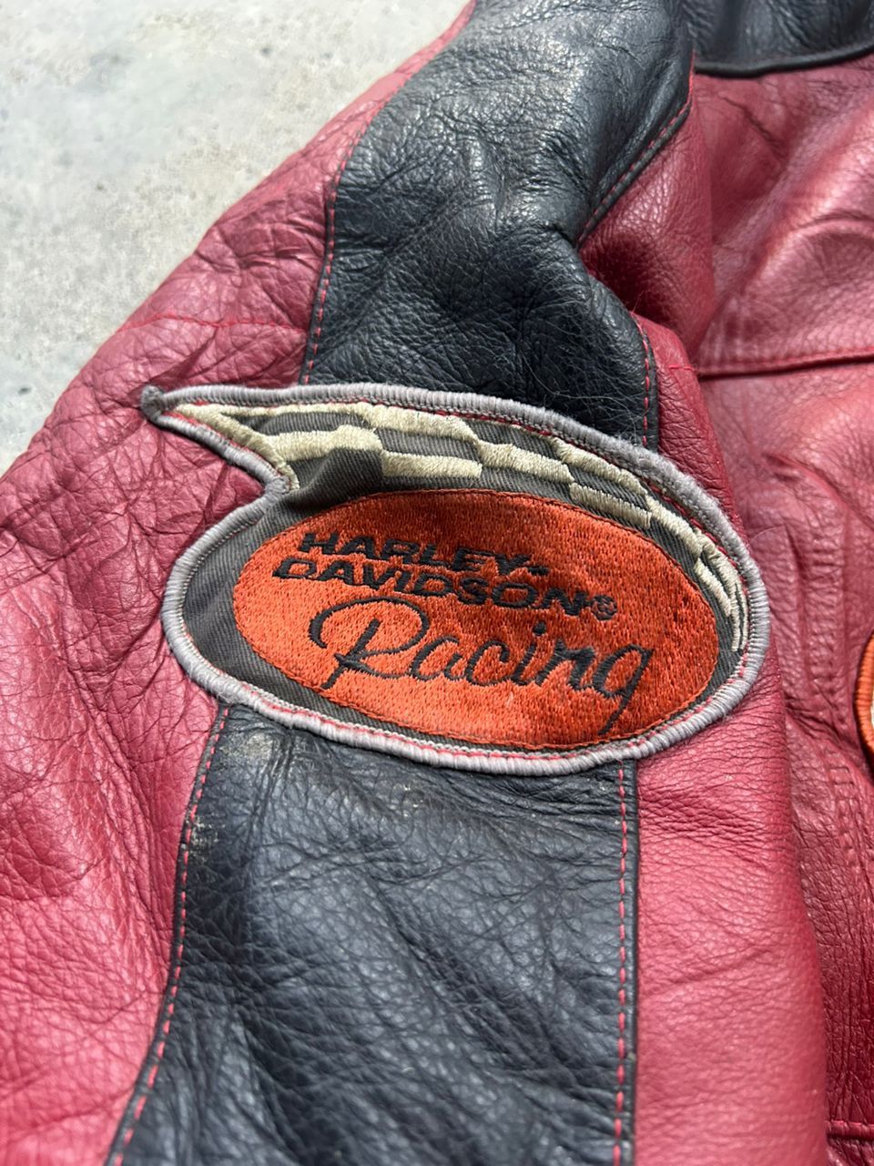 Harley Davidson × Leather × Vintage Vintage Leather Jacket Harley Davidson Size US L / EU 52-54 / 3 - 5 Thumbnail