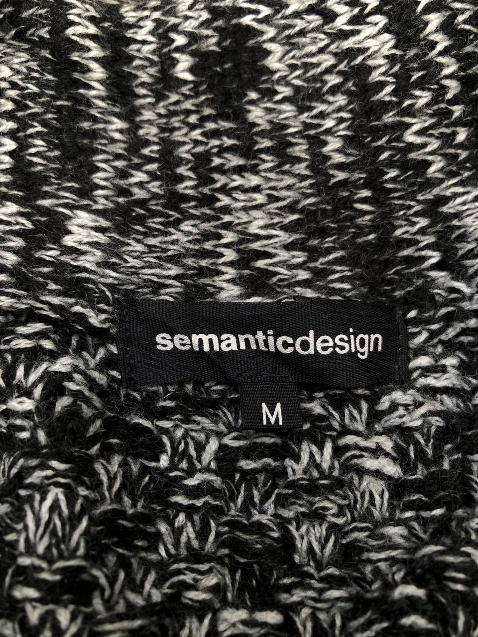 Japanese Brand × semanticdesign Semantic Design Cardigan Size US M / EU 48-50 / 2 - 5 Thumbnail